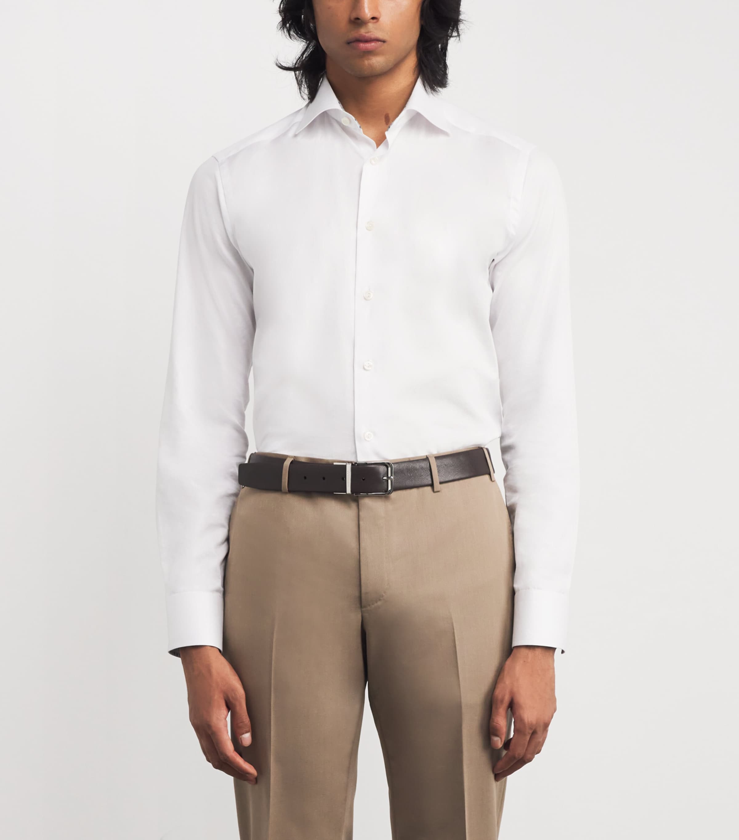 Calfskin Belt 30 BROWN Image 2