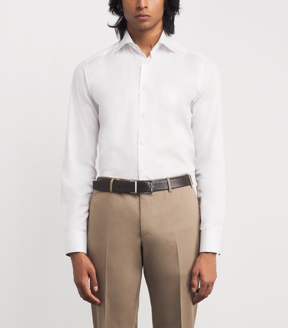 Calfskin Belt 30 BROWN Image 2