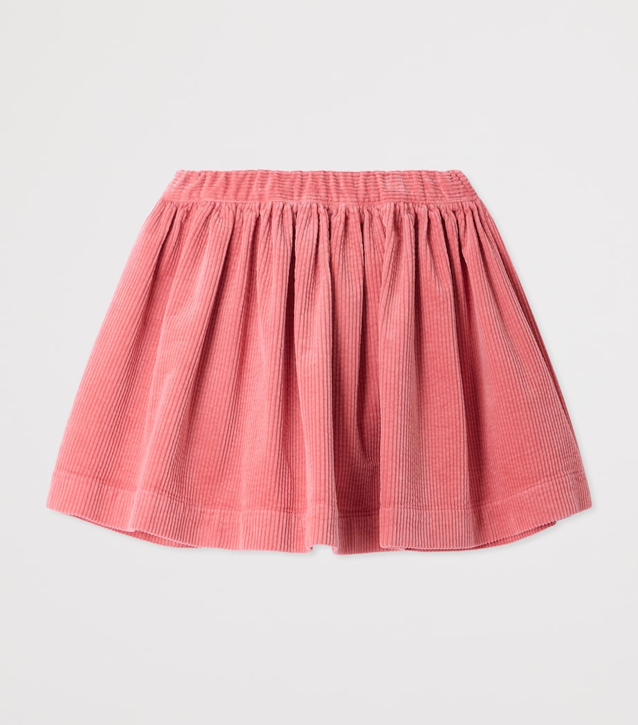 Bonpoint Cotton Corduroy Skirt (4-8 Years) Framboise Image 2