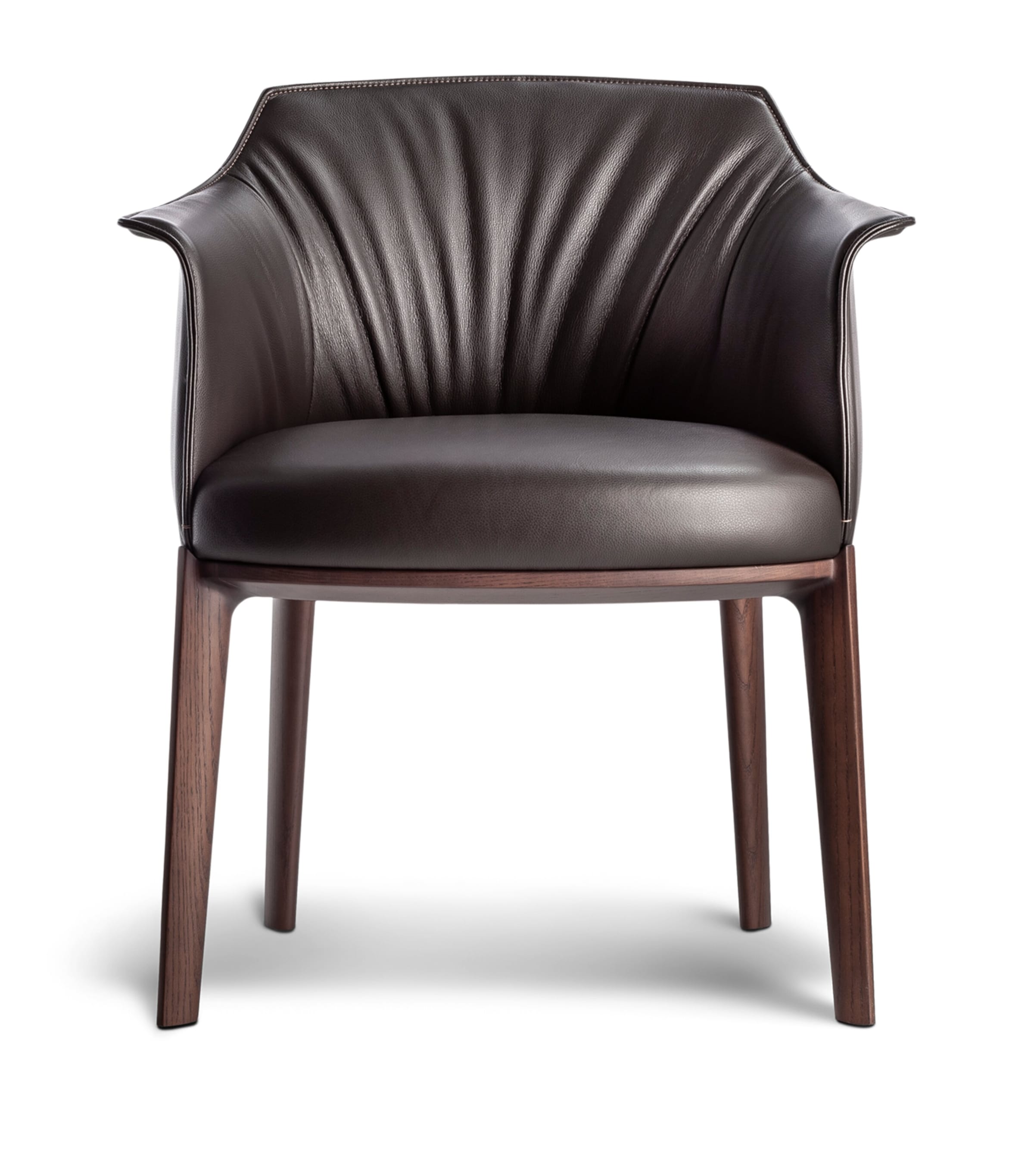 Poltrona Frau Archibald Dining Chair Pelle Sc/il Image 1