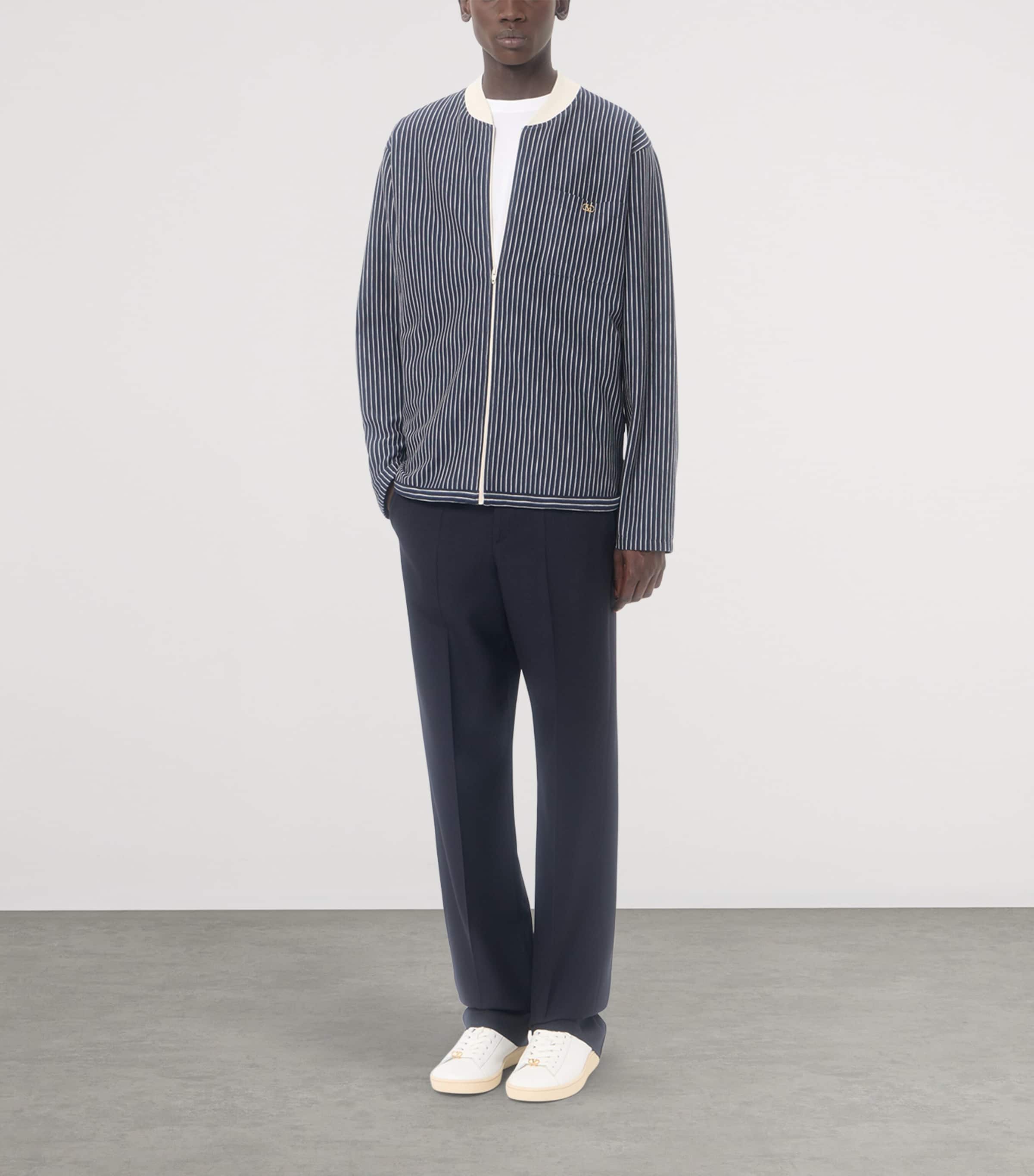 Valentino Mens Cotton VLogo T-Shirt Image 2