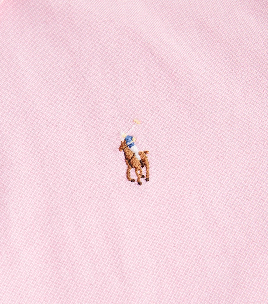Polo Ralph Lauren Womens Cotton Oxford Shirt Bath Pink Image 5