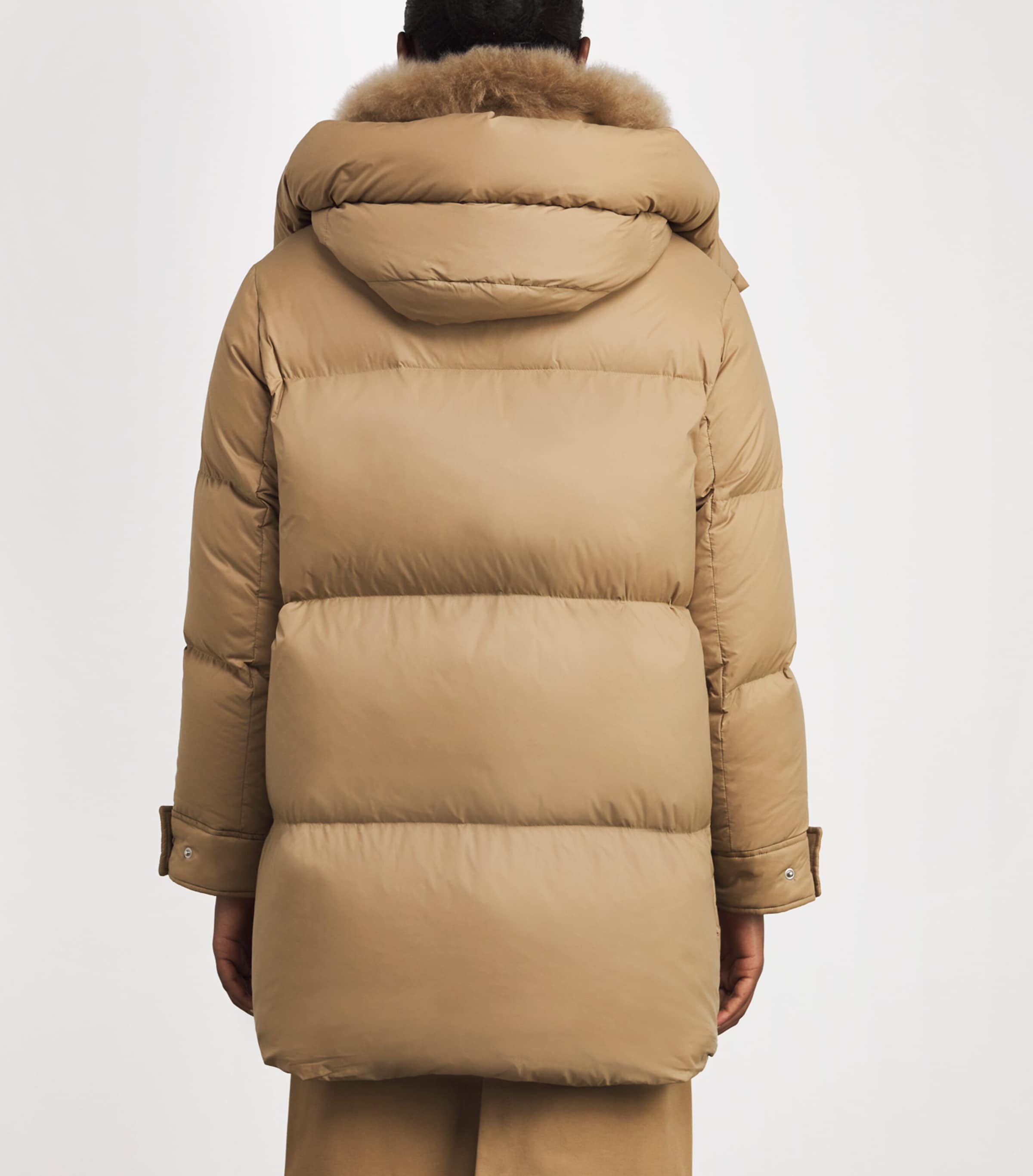 Down-Fur Technical Puffer Jacket (83cm) A2099 Image 4