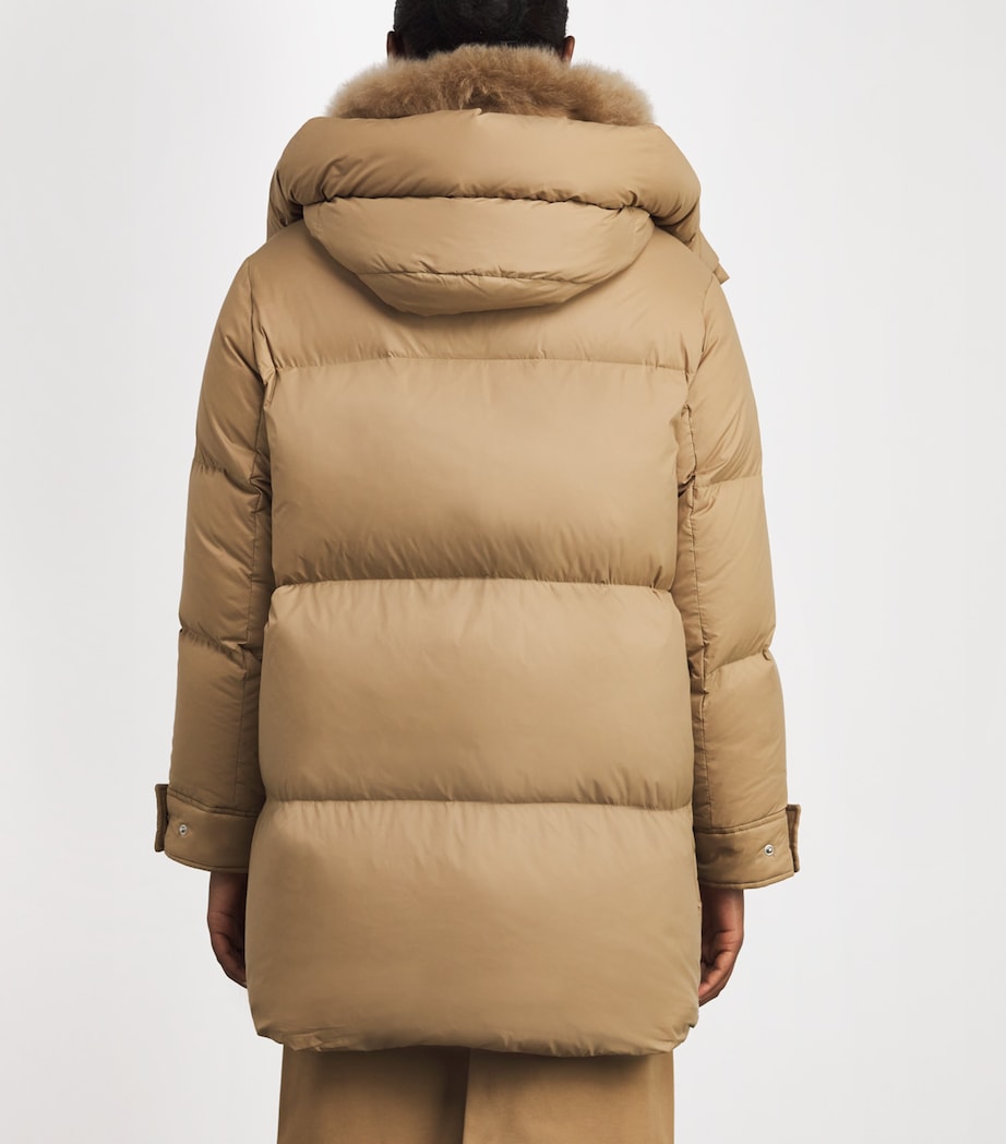 Down-Fur Technical Puffer Jacket (83cm) A2099 Image 4