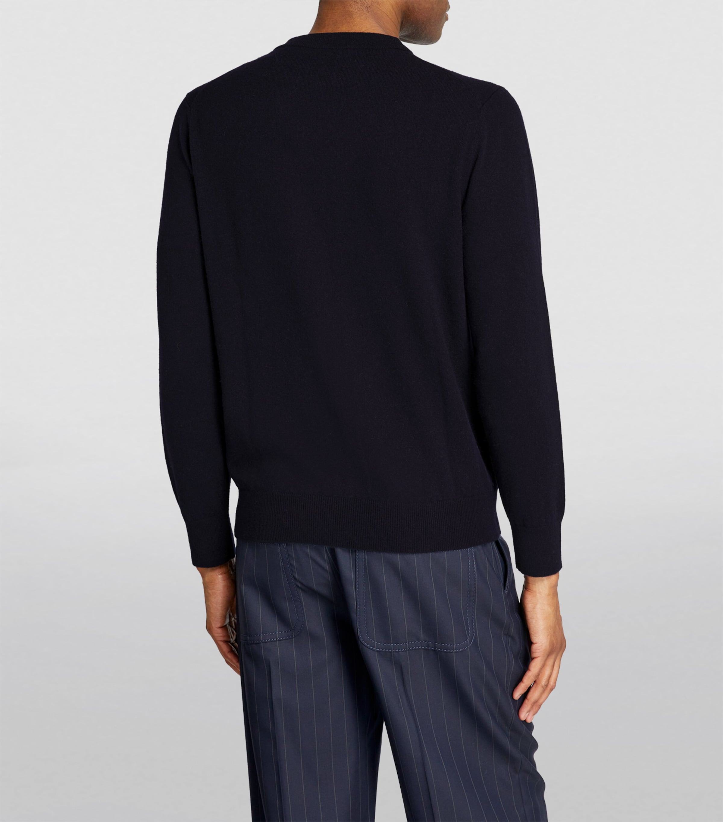 Cashmere Sweater DARK NAVY Image 4