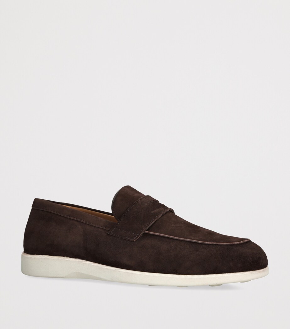 Suede Harley Loafers DARK BROWN Image 3