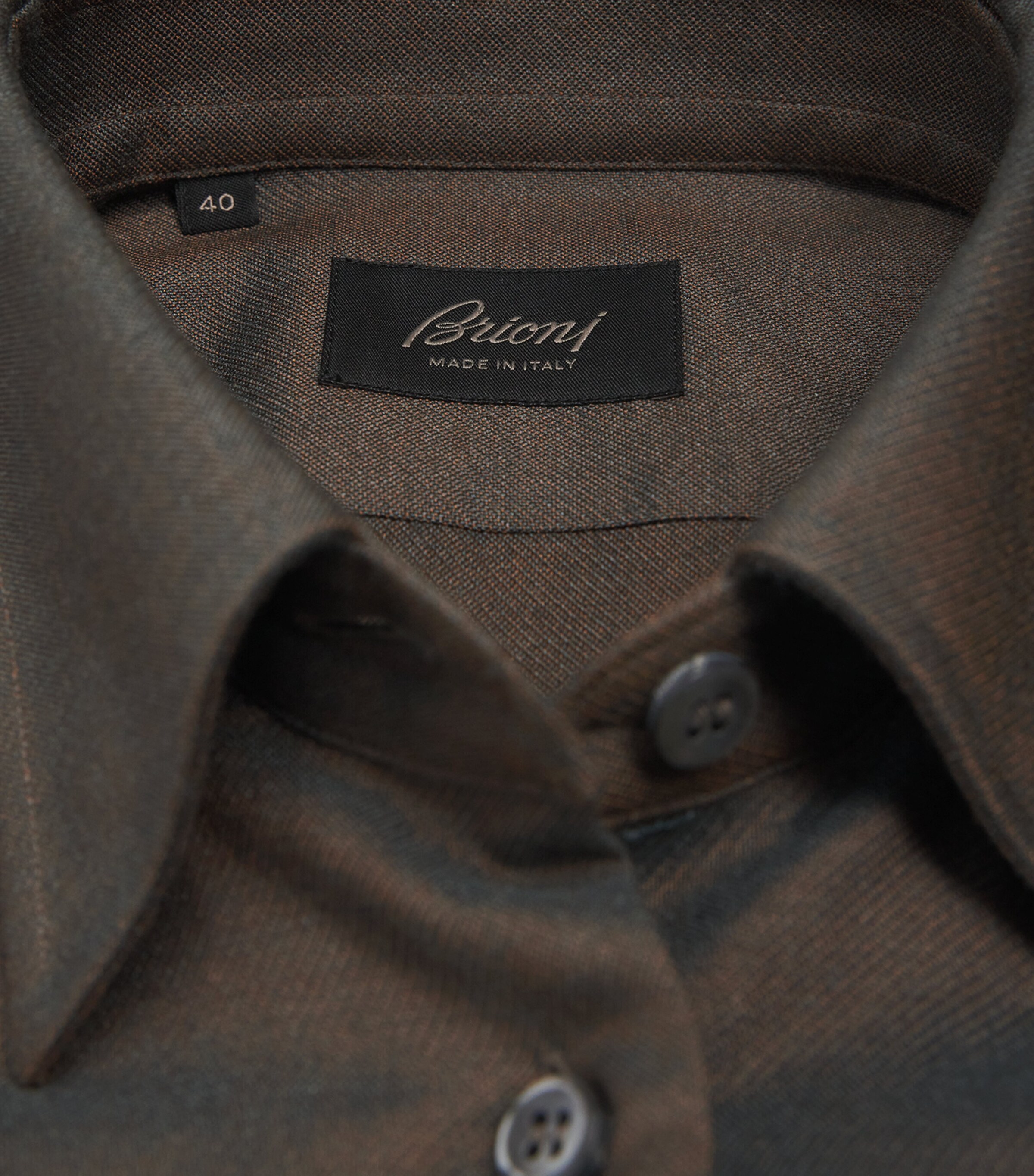 Brioni Womens Silk Button-Up Shirt Image 6