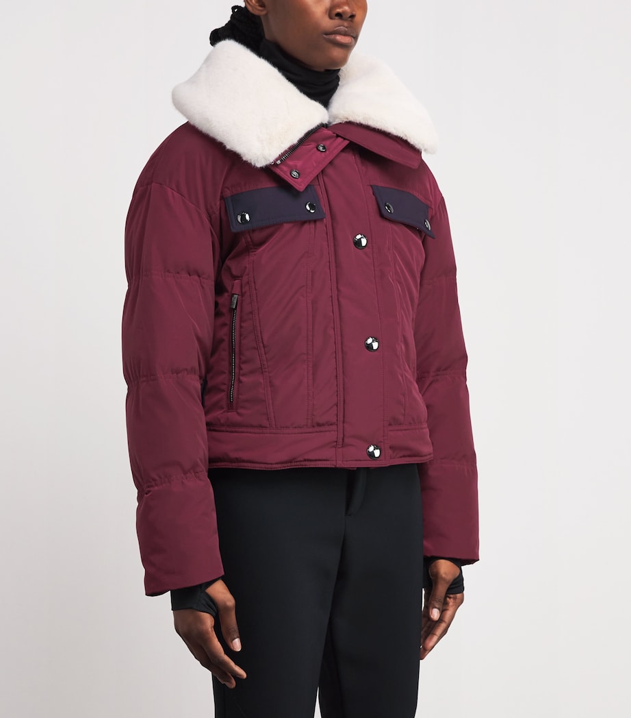 Water-Repellent Lakki Ski Jacket 2034ACJOU/MRIN/NEIGE Image 3