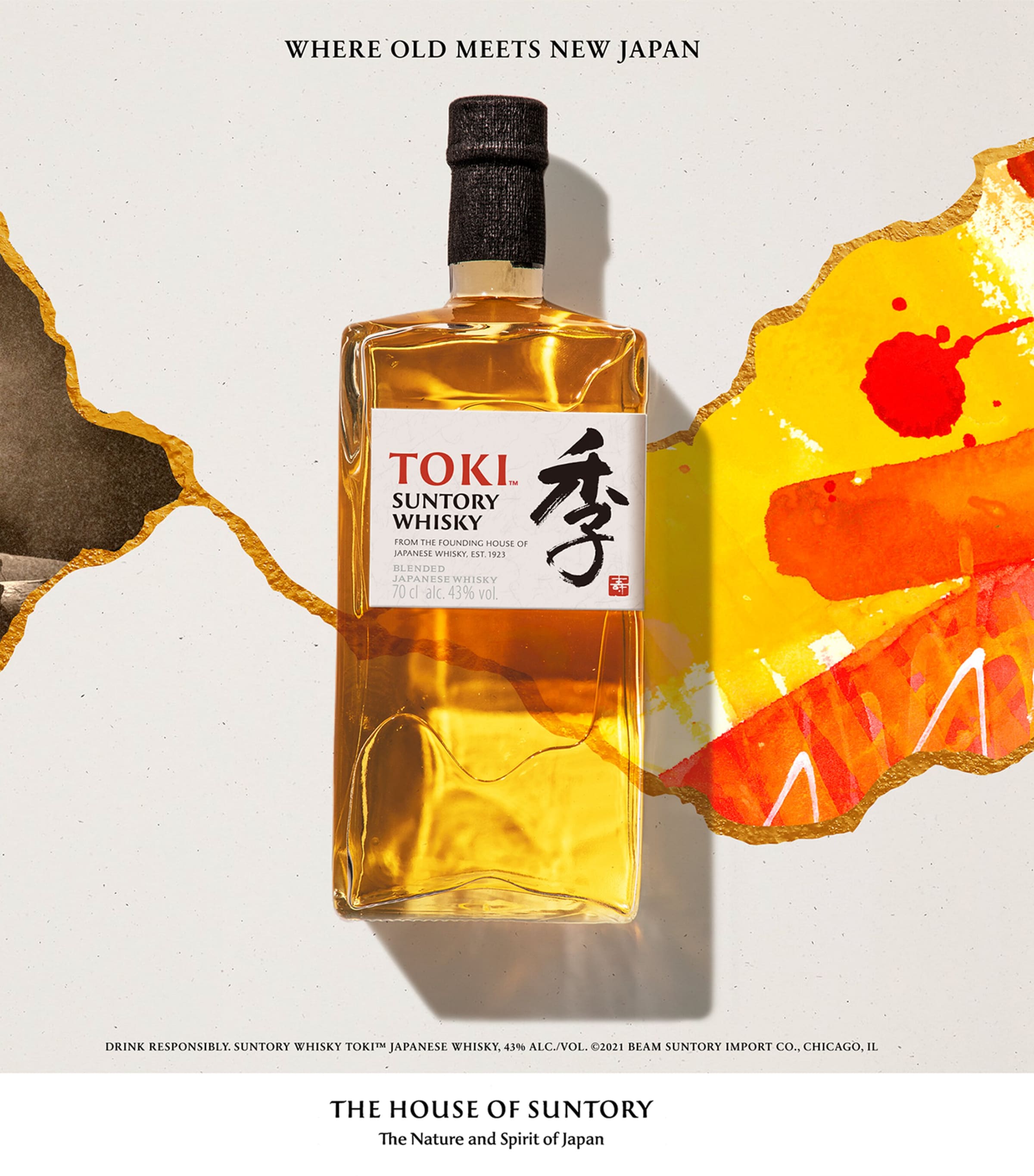 Toki Blended Japanese Whisky (70cl) NO COLOUR Image 3