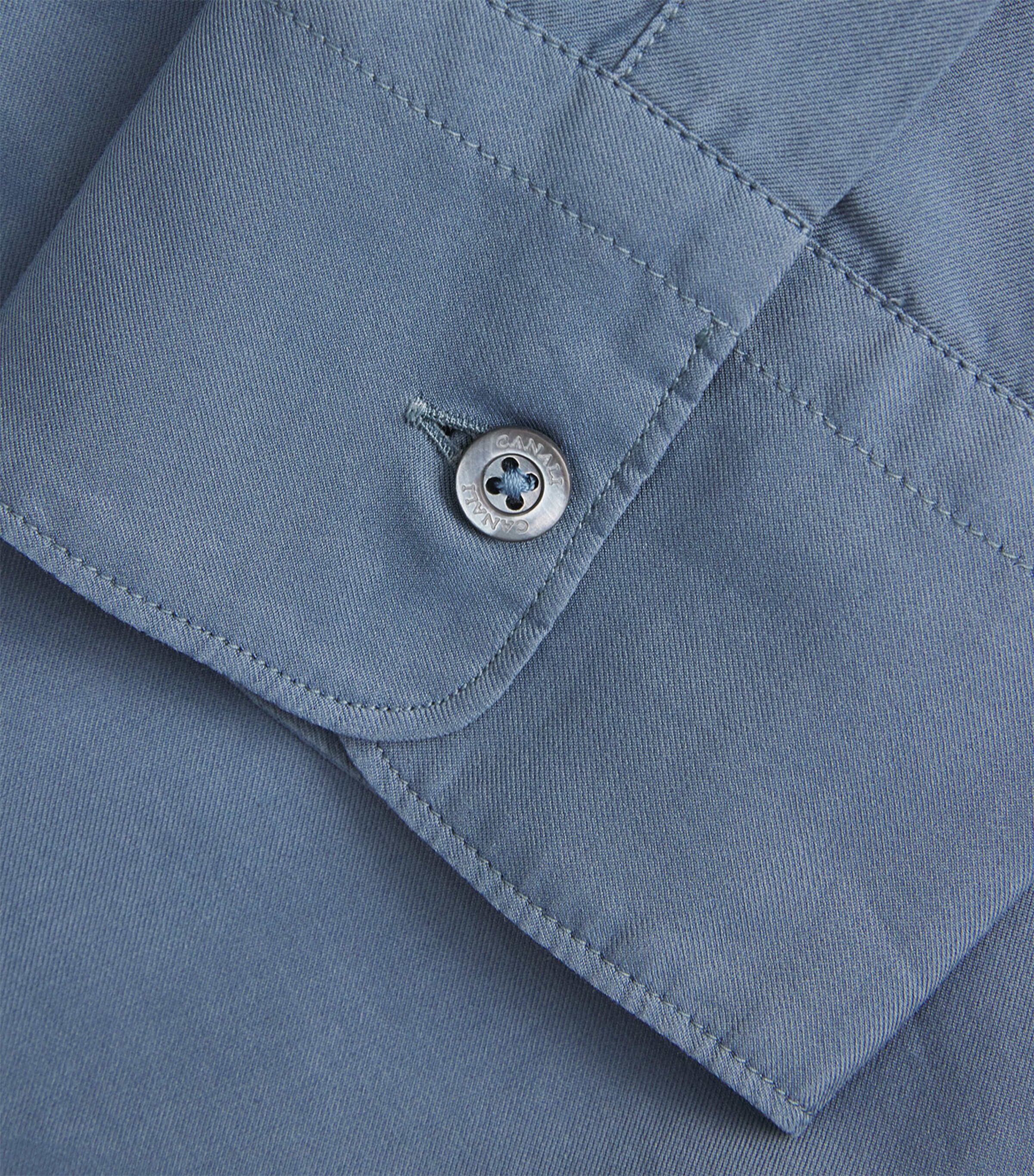 Canali Mens Cotton-Silk Shirt Image 6