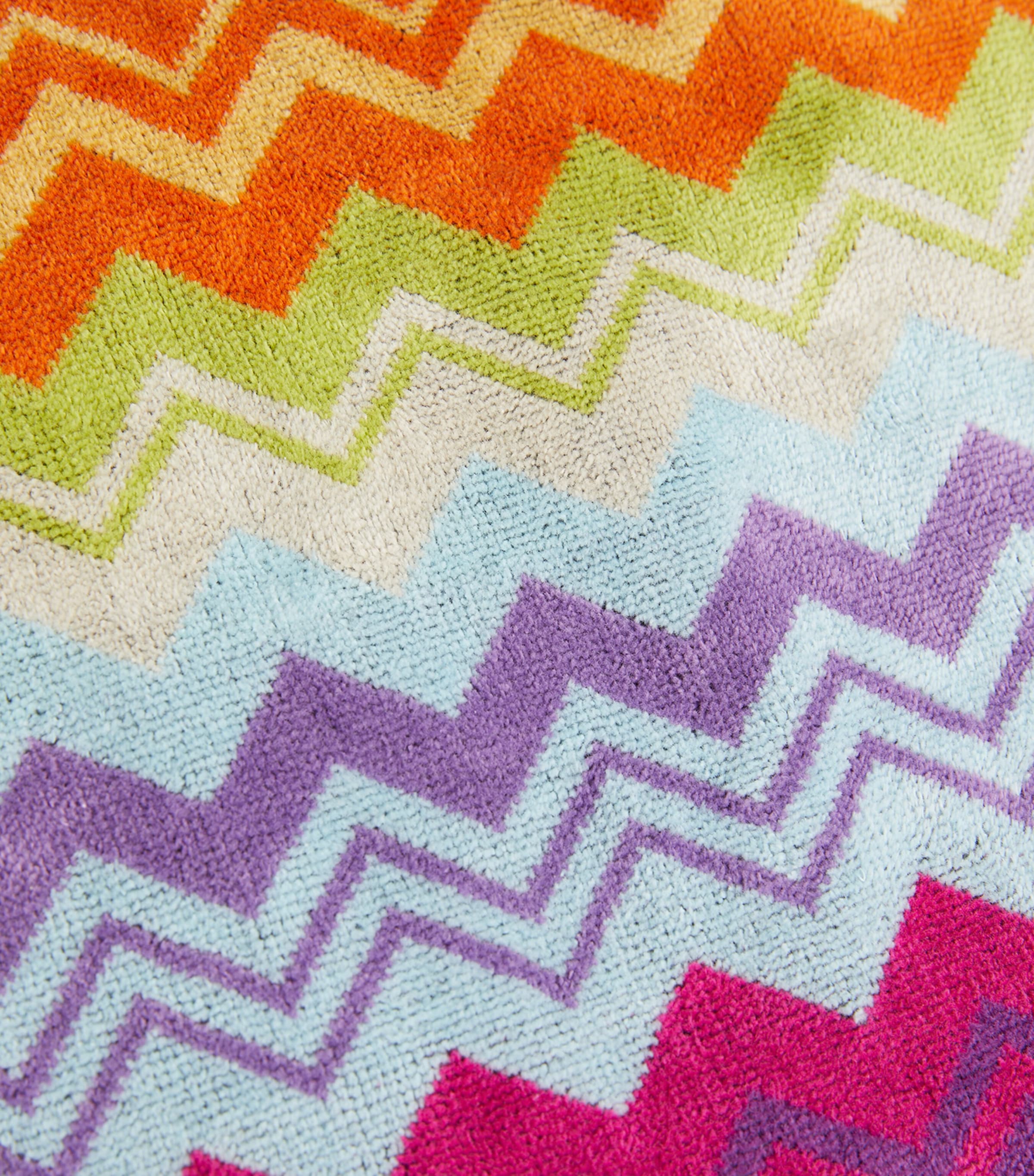 Missoni Home Giacomo Guest Towel (40cm x 70cm) Multi Orng Image 2