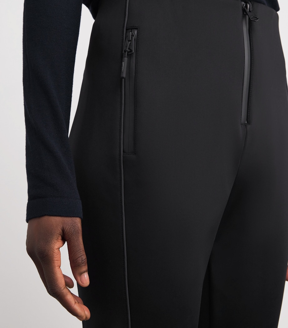 Stretch-Fleece Stirrup Zavi Ski Trousers BLACK Image 6