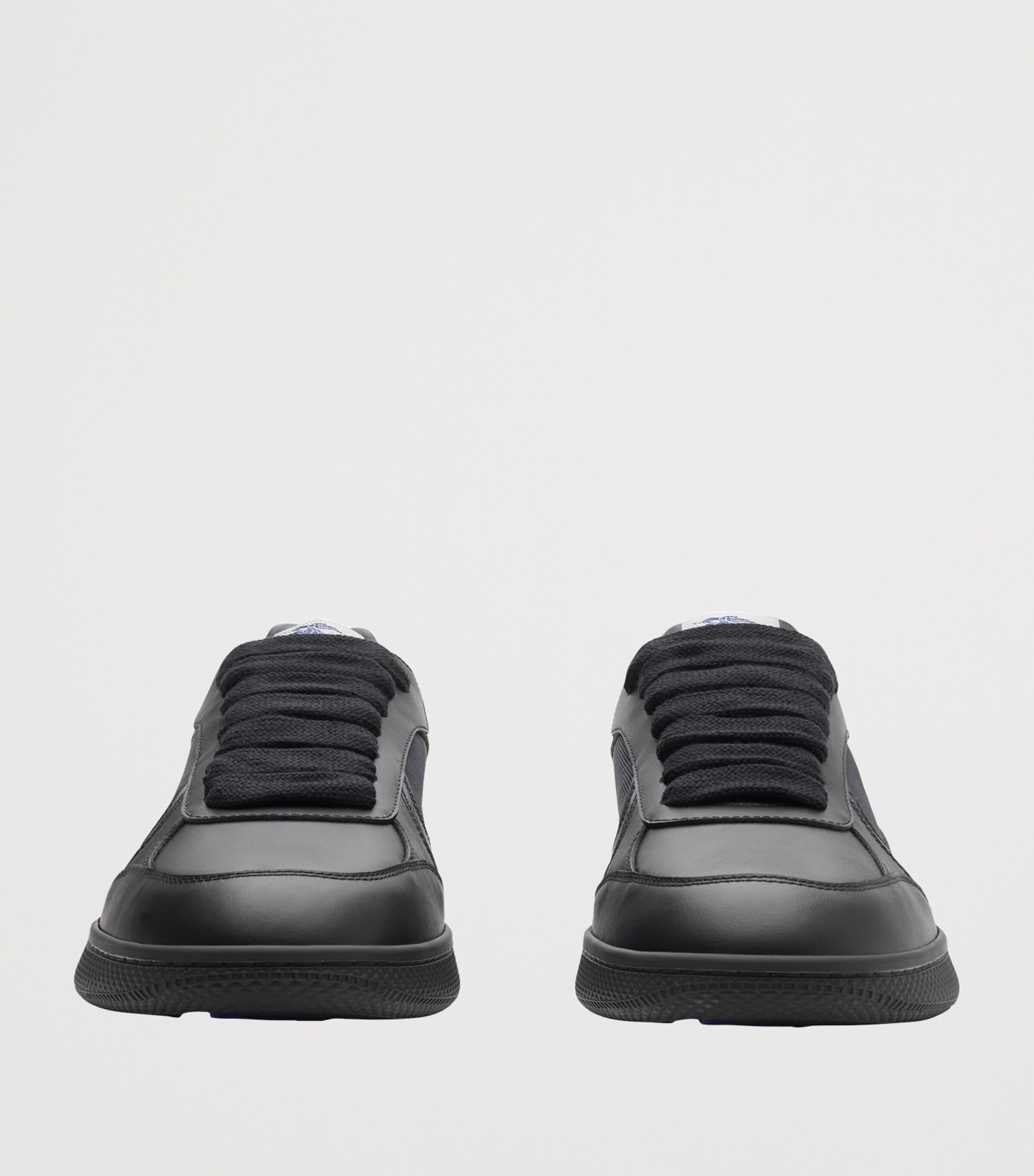 Leather Check Terrace Sneakers BLACK/STORM BLUE CHE Image 3