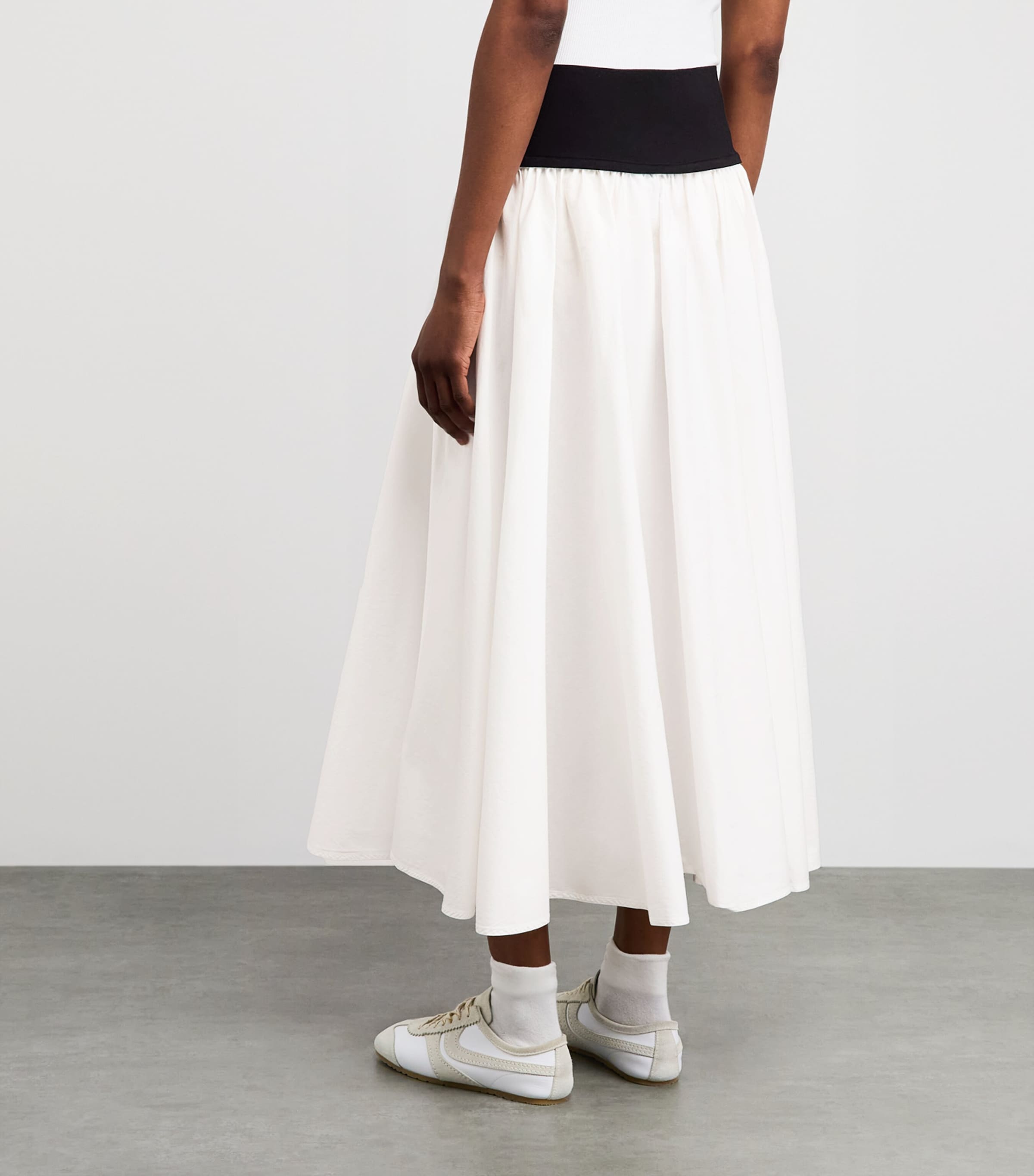 Polo Ralph Lauren White A-Line Maxi Skirt | Harrods US