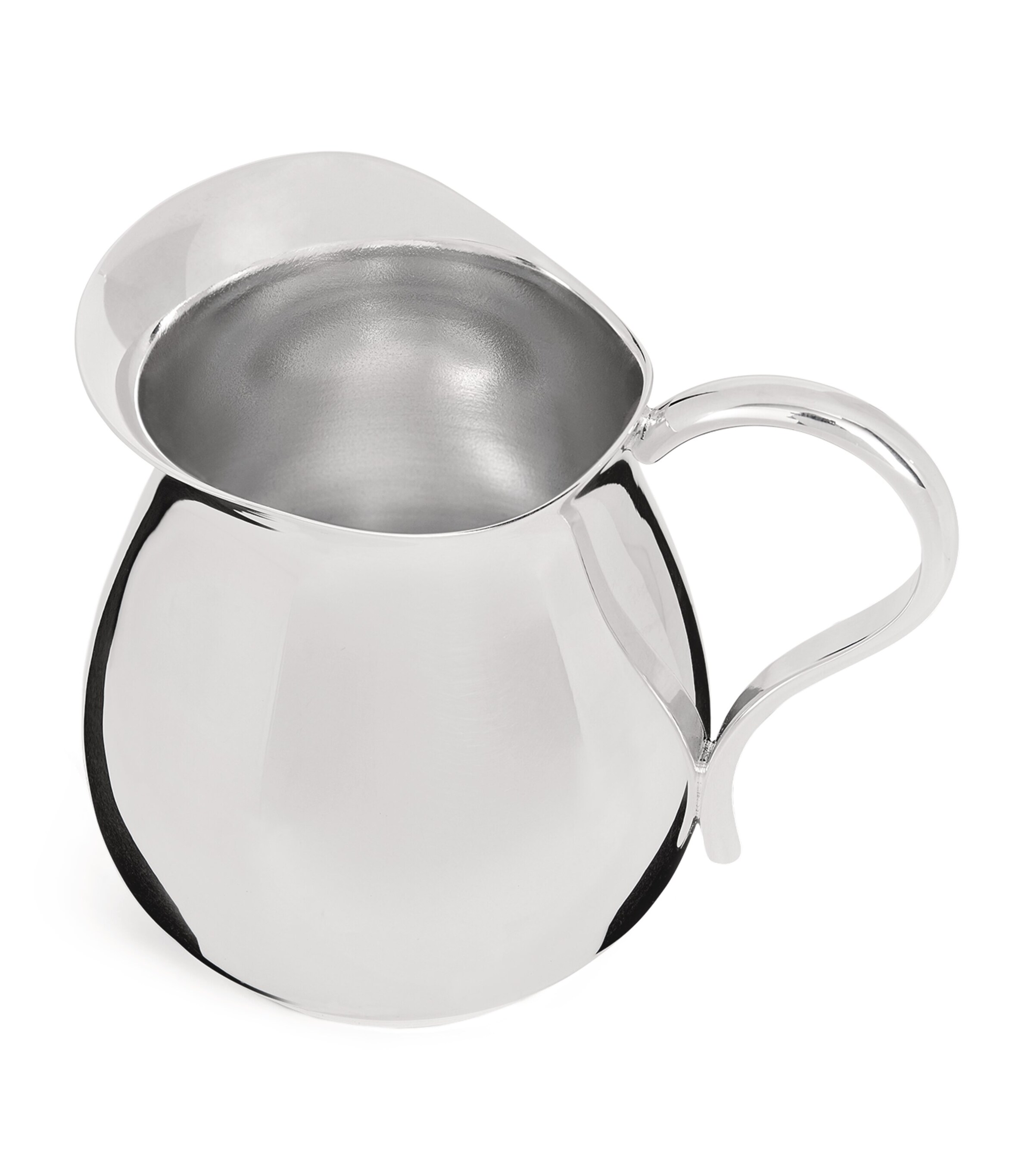 Silver-Plated Albi Individual Cream Jug SILVER Image 2