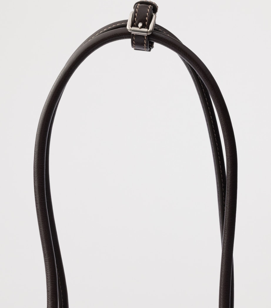 Prada Womens Medium Bonnie Corduroy and Leather Top-Handle Bag Brown Image 7