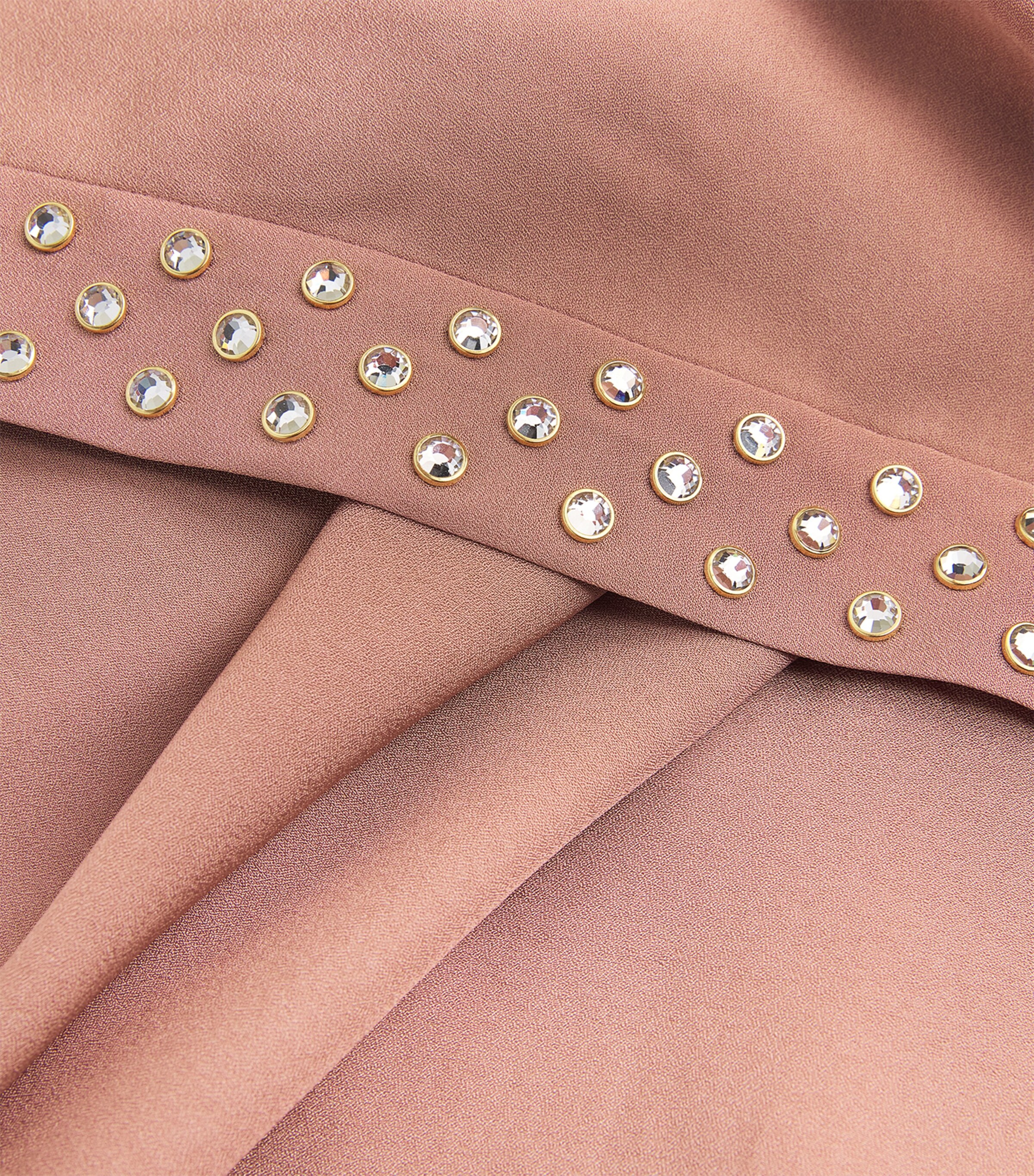 Rose Collection Embellished Maxi Dress 5765 DUSTY ROSE Image 5