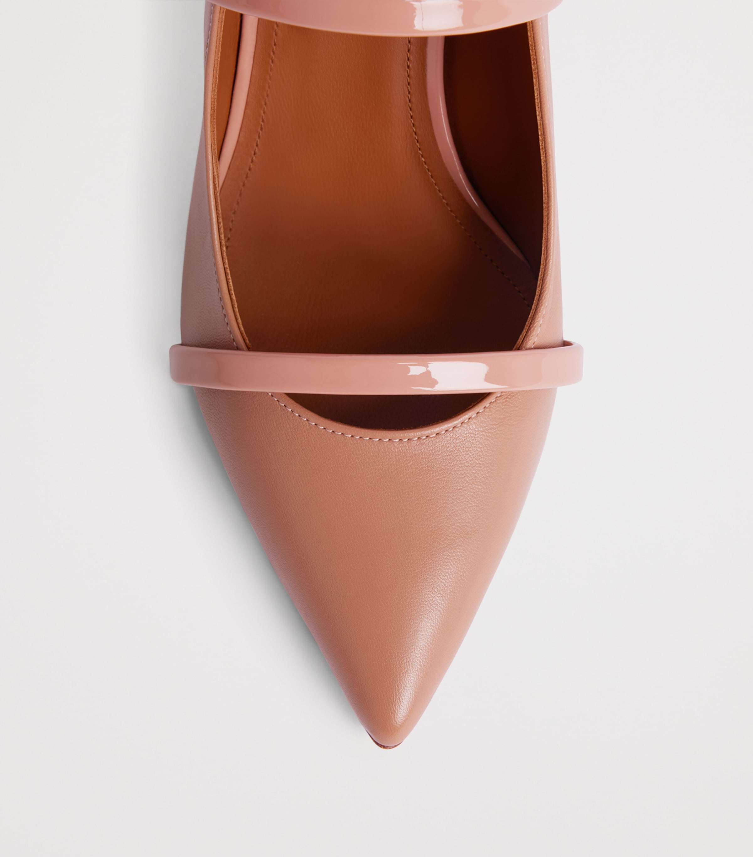 Leather Maureen Mules 100 BLUSH Image 5