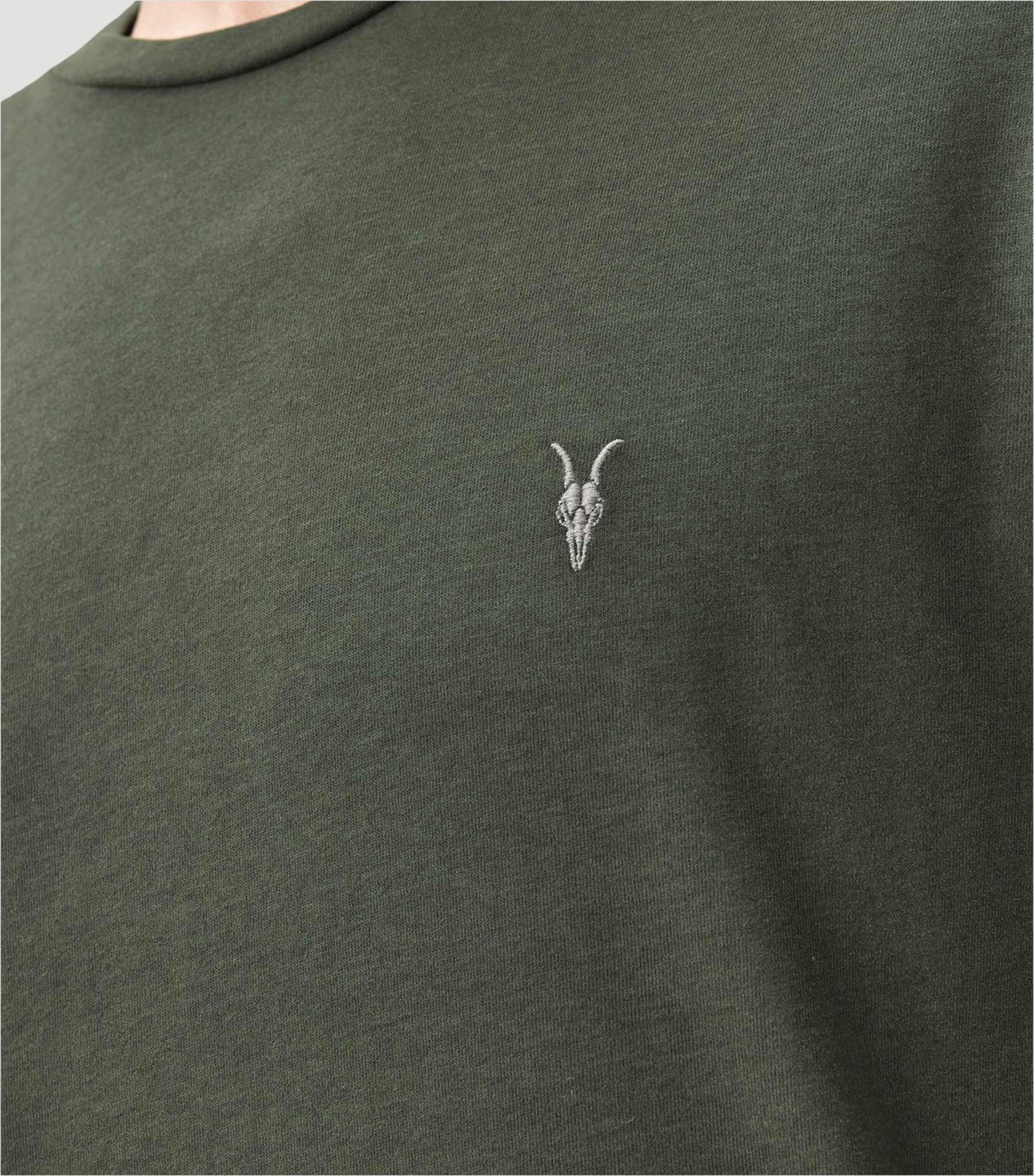 Cotton Brace T-Shirt DUFFEL GREEN Image 7