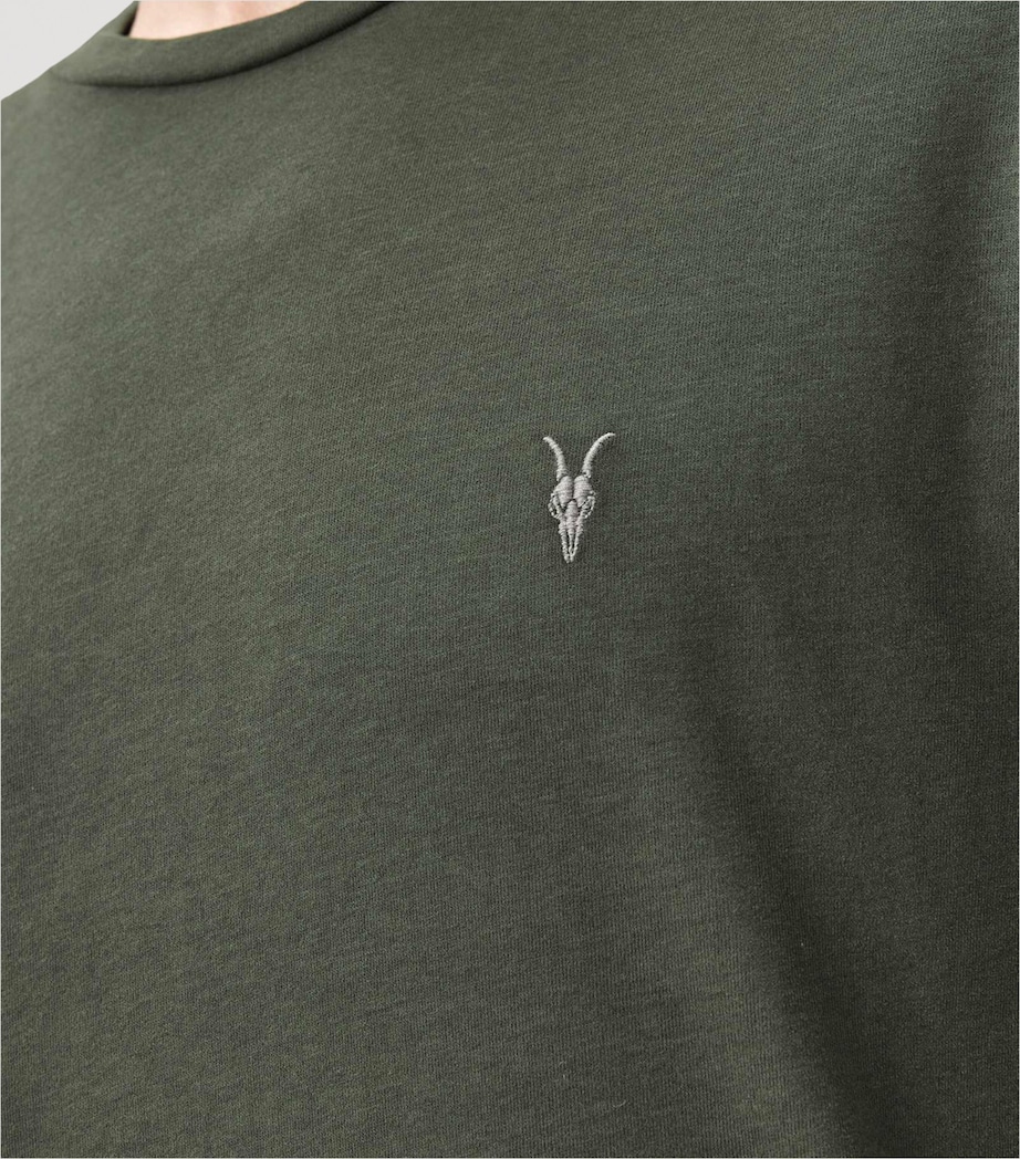 Cotton Brace T-Shirt DUFFEL GREEN Image 7