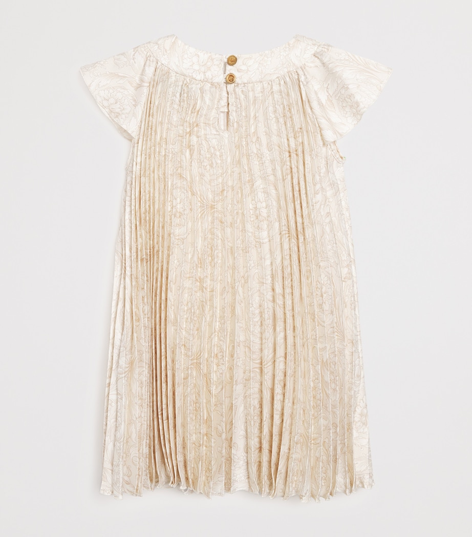 Twill Barocco Print Dress (6-14 Years) 5K830 Image 2