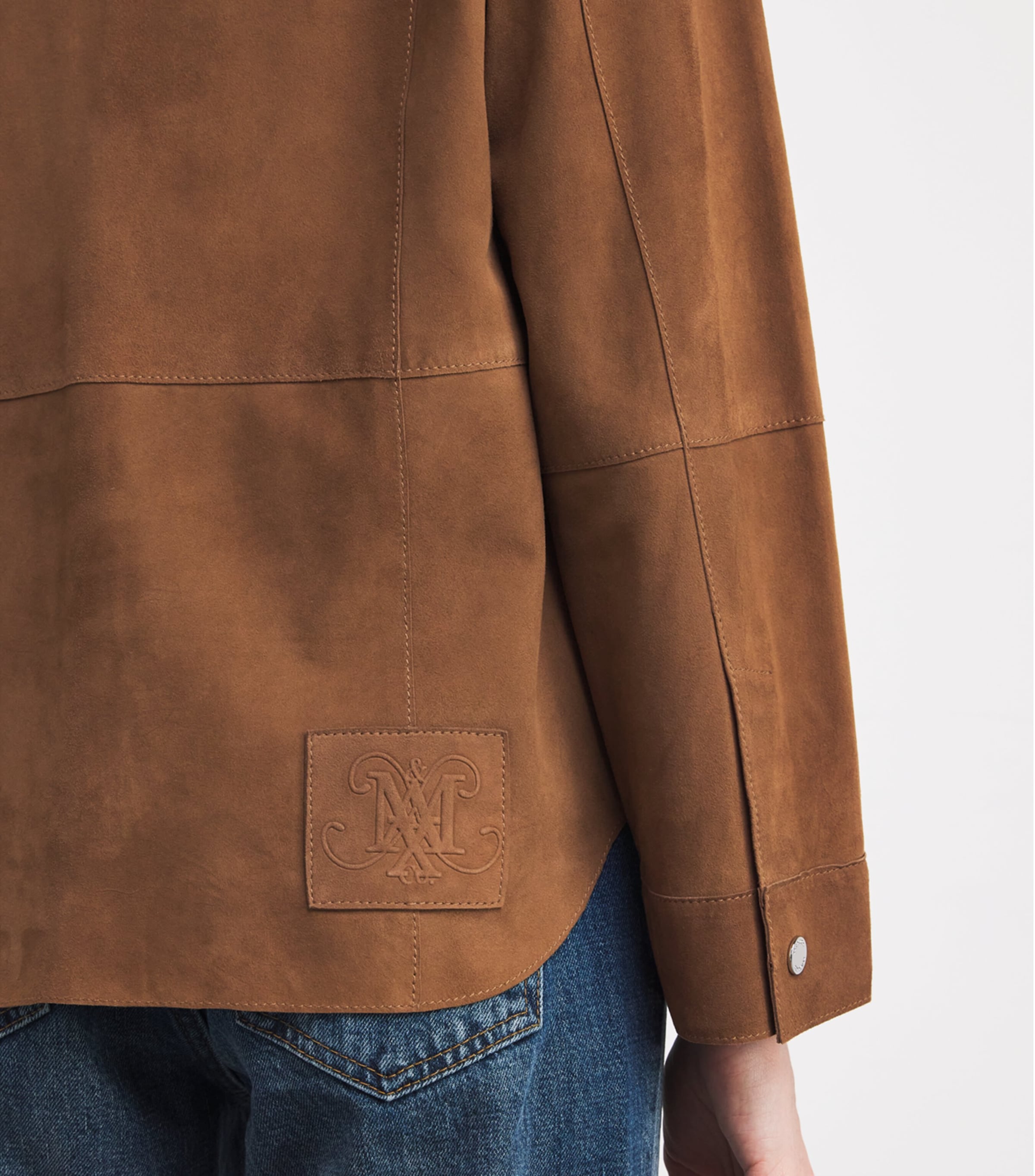 ジャケット・アウター MatNOWOS 23SS Suede Jacket Suede jacket with pockets - Men | MANGO OUTLET USA