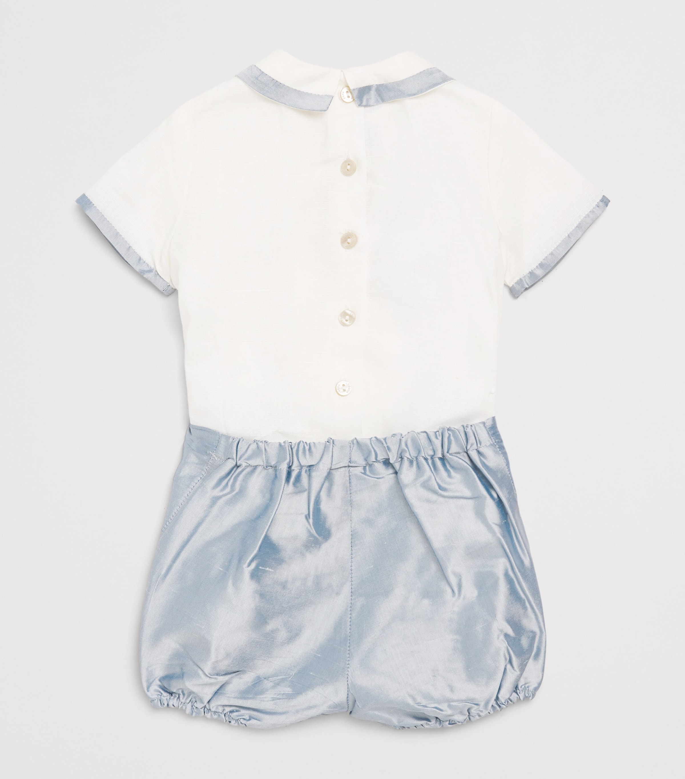 PEPA LONDON Celebration Shirt and Bloomers Set (12 Months-4 Years) Blue Image 2