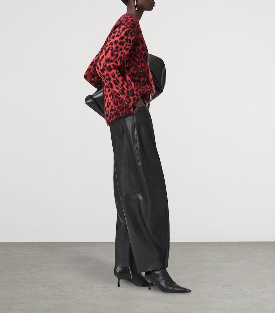 Lex Knit Sweater CRIMSON RED Image 3