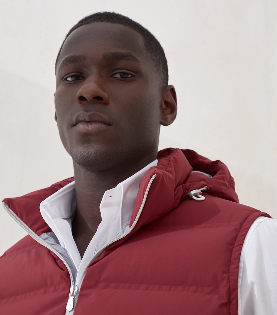 Bonded Taffeta Down Gilet CDK58 Image 7