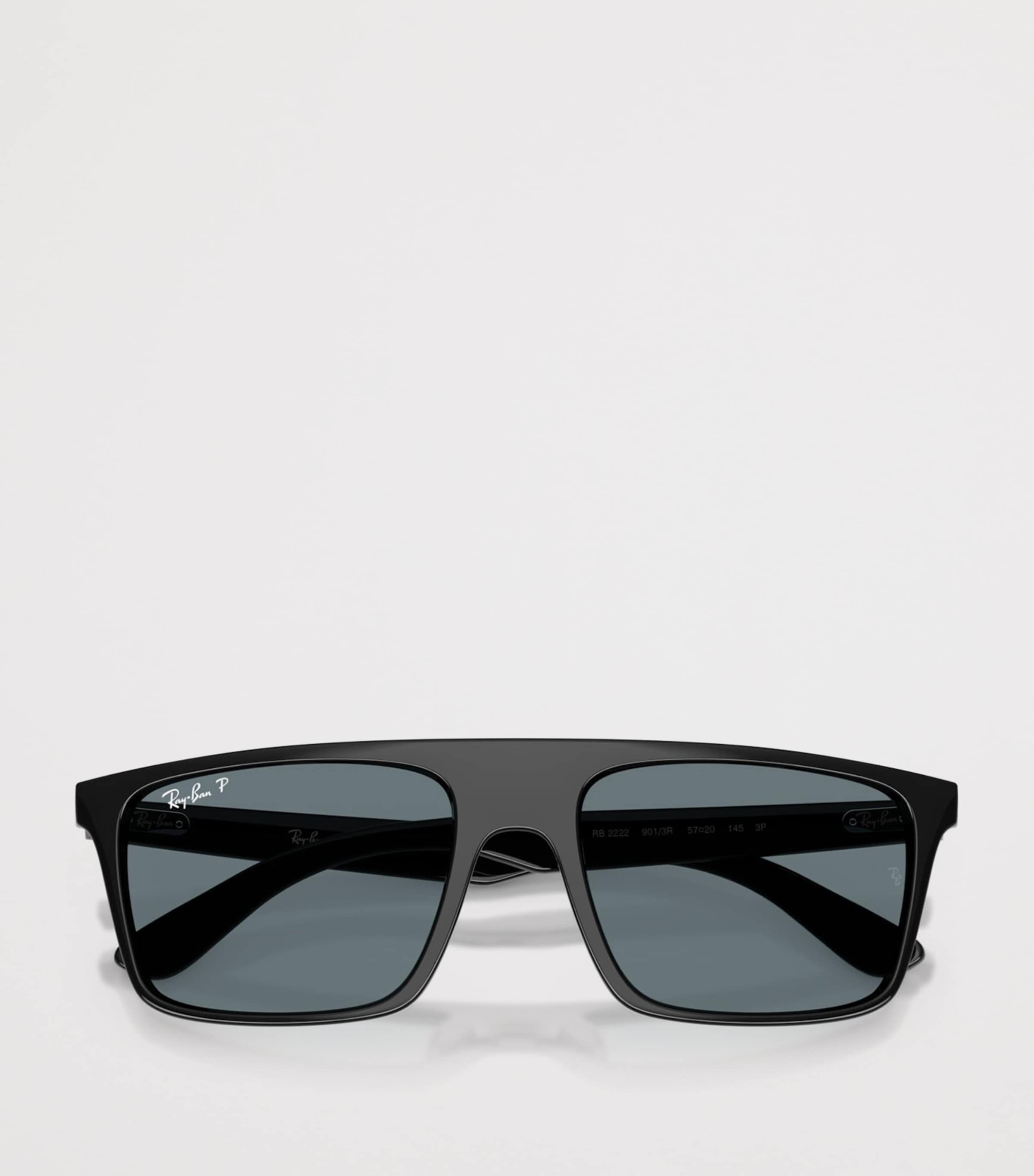 Ray-Ban RB2222 Square Sunglasses Black Image 5