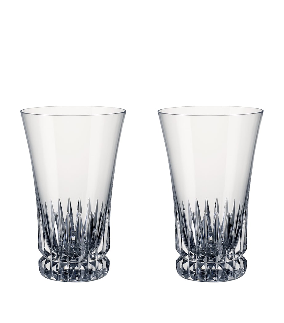 Set of 2 Grand Royal Tall Glasses (300ml) CLEAR Image 1