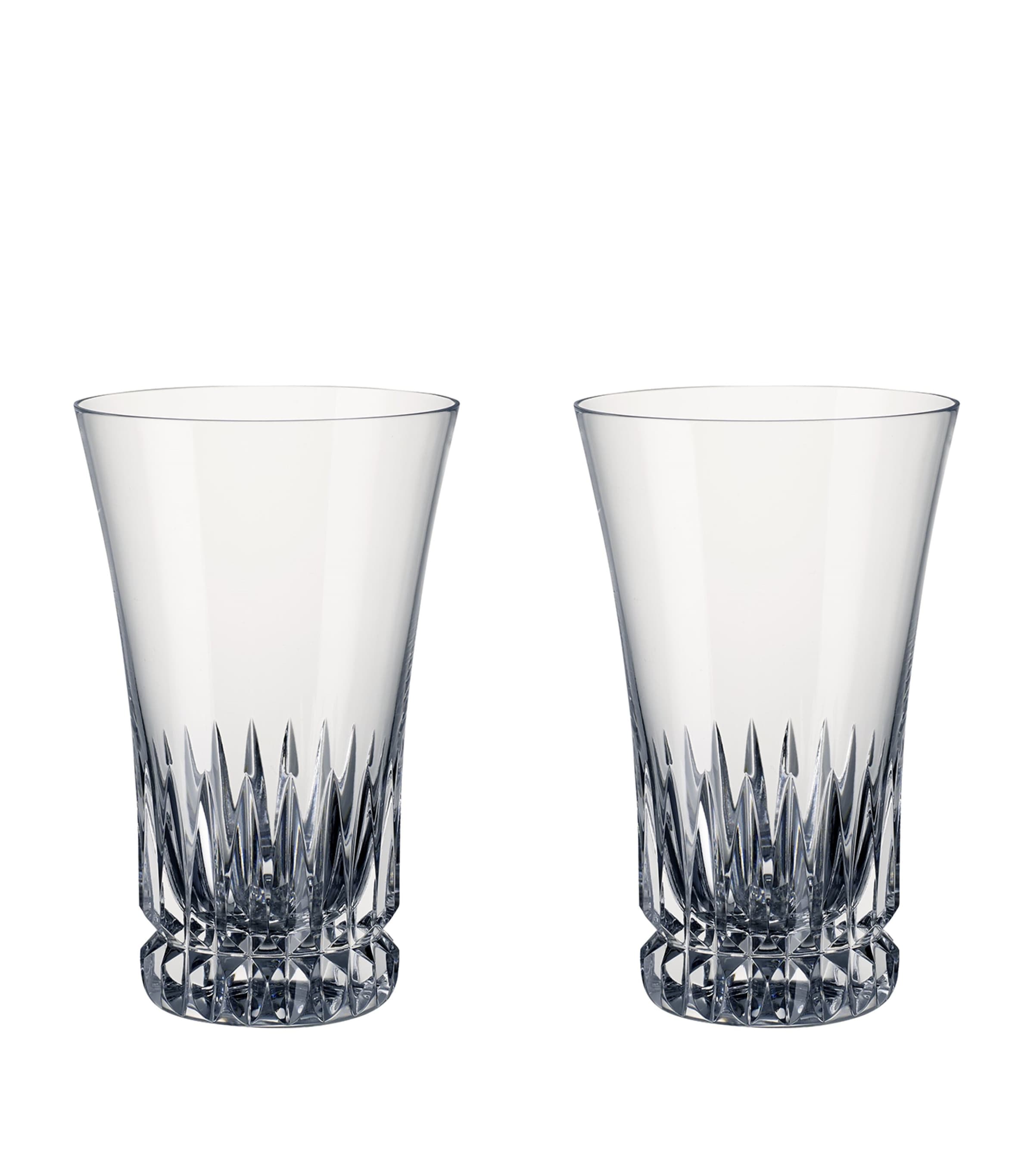 Villeroy & Boch Set of 2 Grand Royal Tall Glasses (300ml) | Dining | Glassware | Tumblers | Designers | Villeroy Boch | 5231