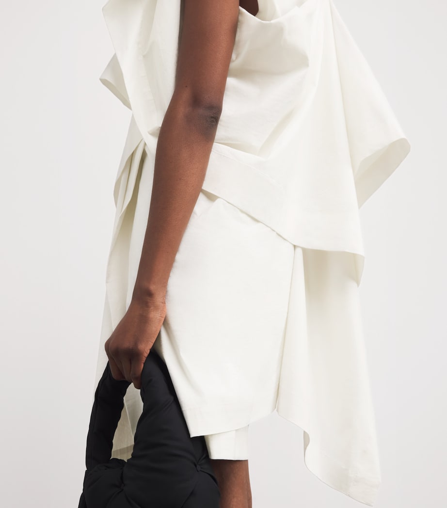 Collapsing Sculpture Tunic Top OFF-WHITE Image 6