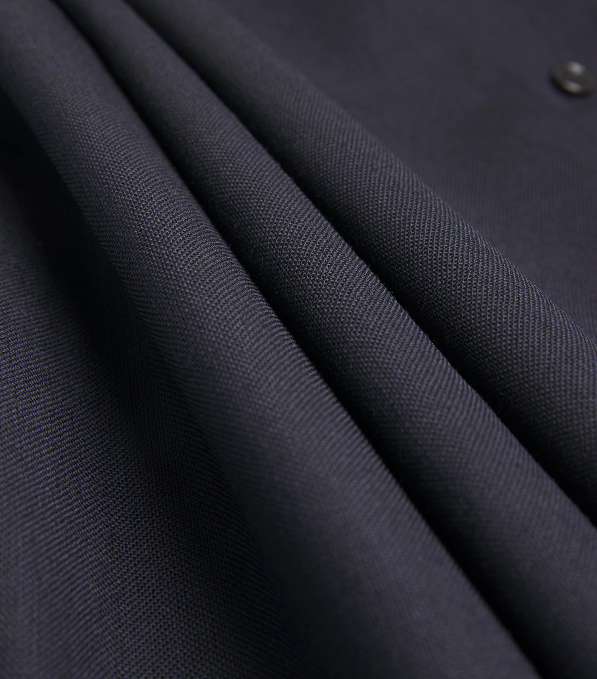 Heritage Wool Oversized Jude Shirt DARKEST NAVY Image 5