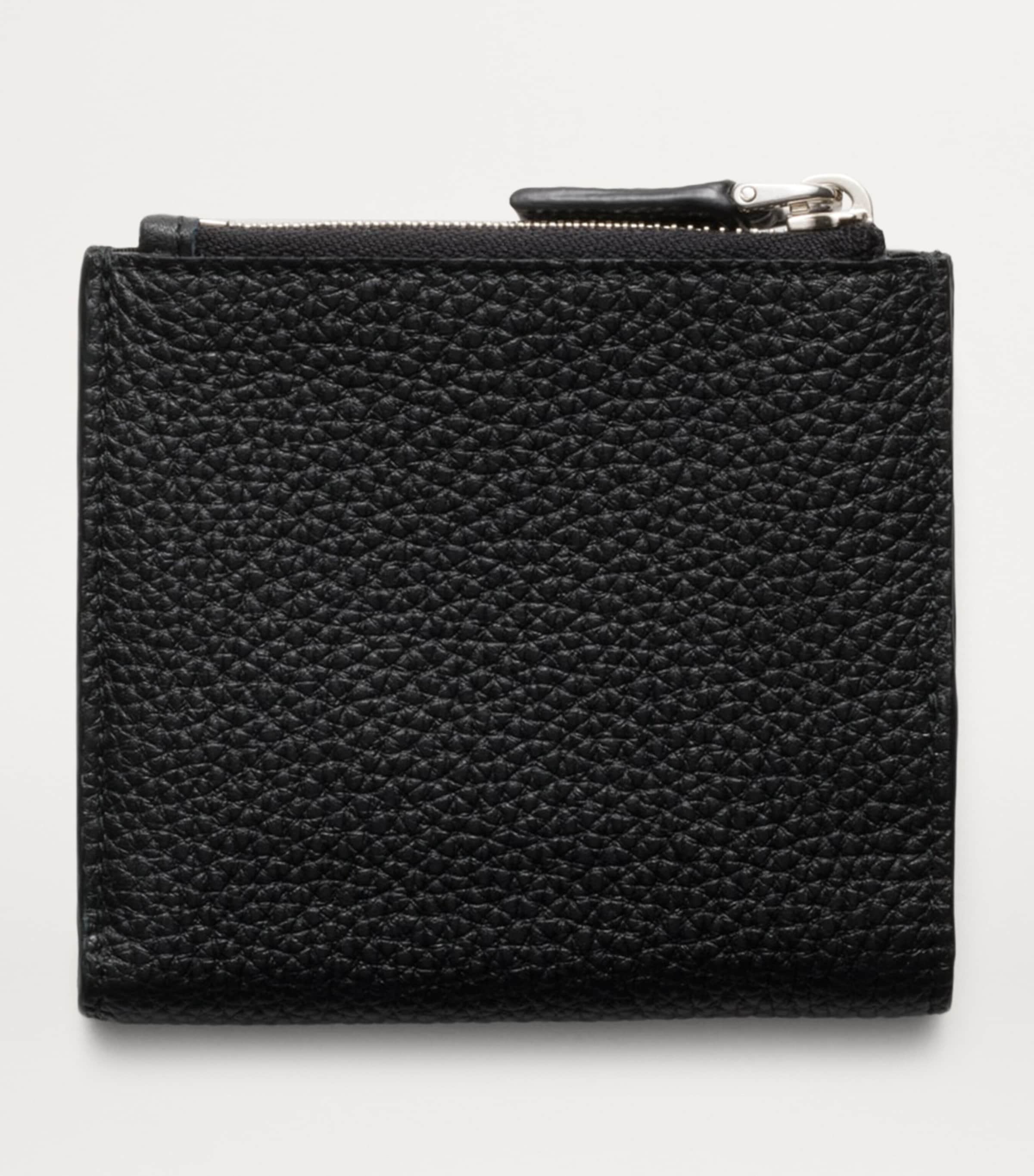 Small Leather Zipped Wallet F0002 Image 3