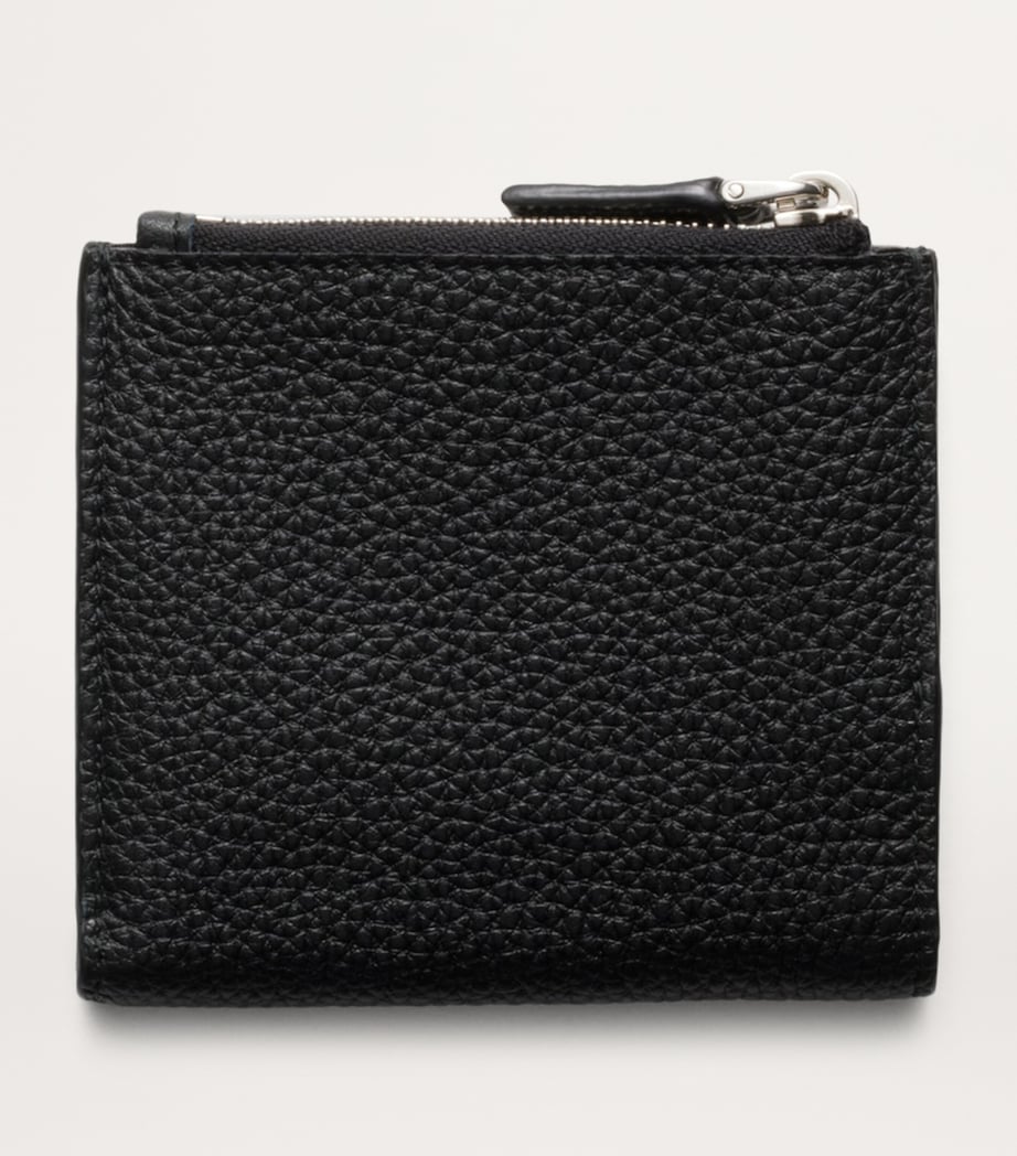Small Leather Zipped Wallet F0002 Image 3