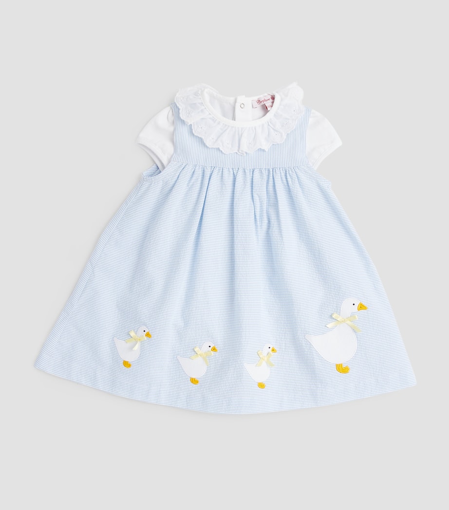 Broderie Anglaise Katie Bodysuit (3-24 Months) WHITE Image 3