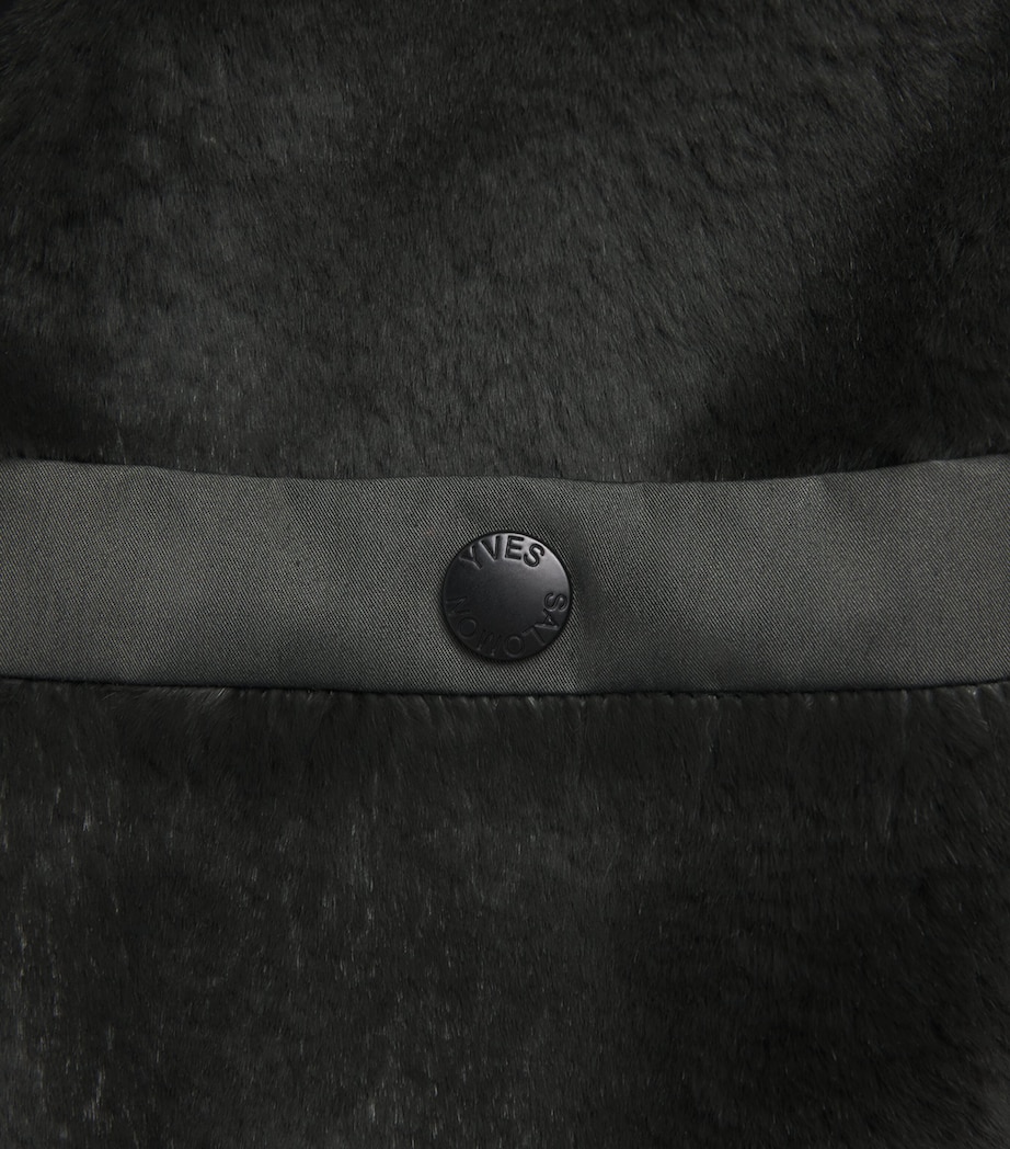 Fox-Rabbit Blended-Cotton Parka (72cm) A2185 Image 5