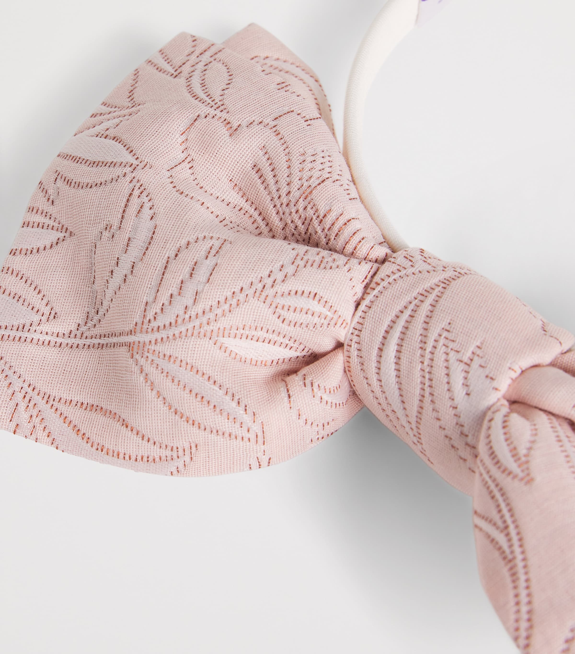 Floral Origami Headband 1051PINK ORNAMENTAL Image 3