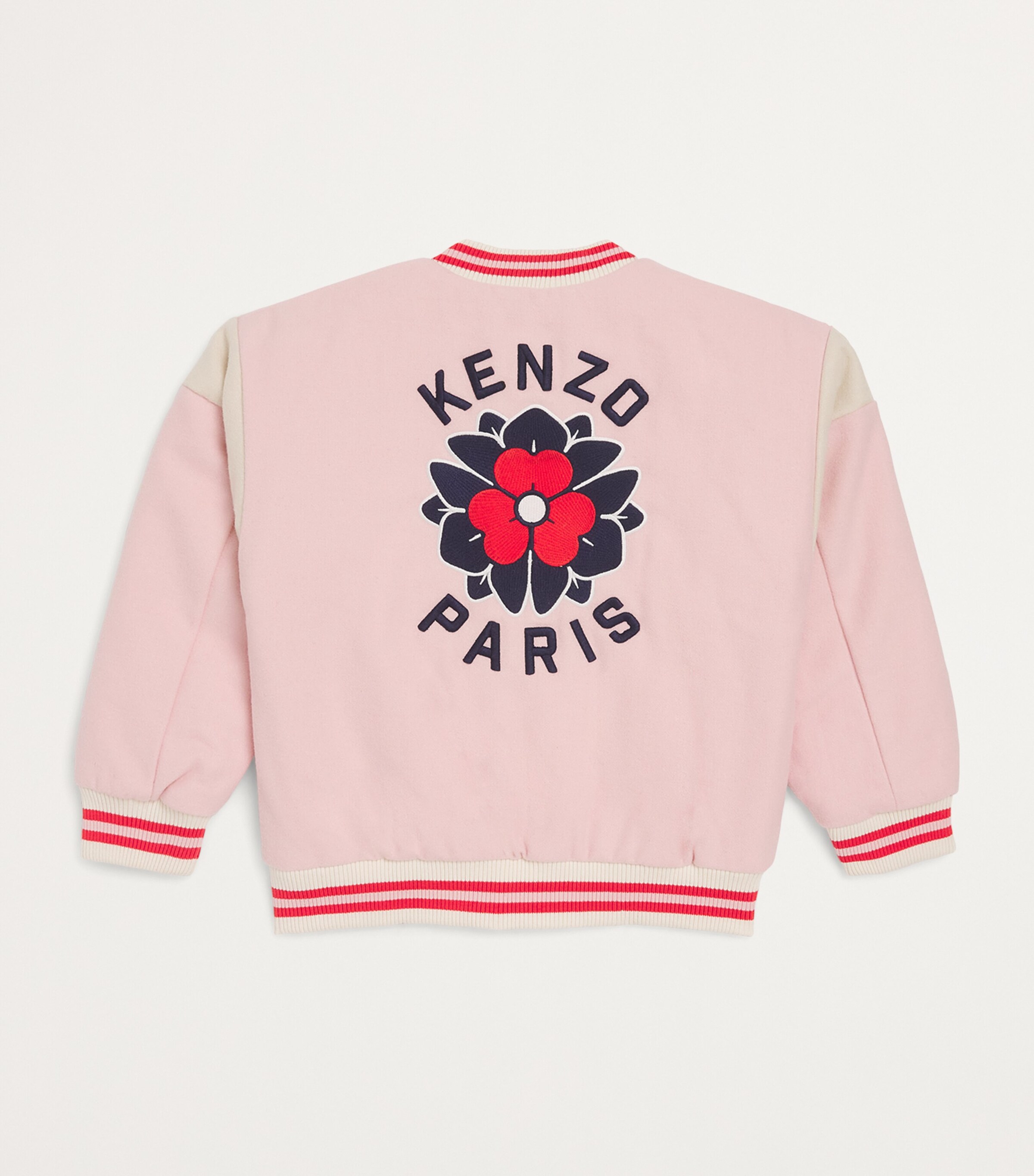 Kenzo Kids Varsity Jacket (2-14 Years) English Rose Image 2