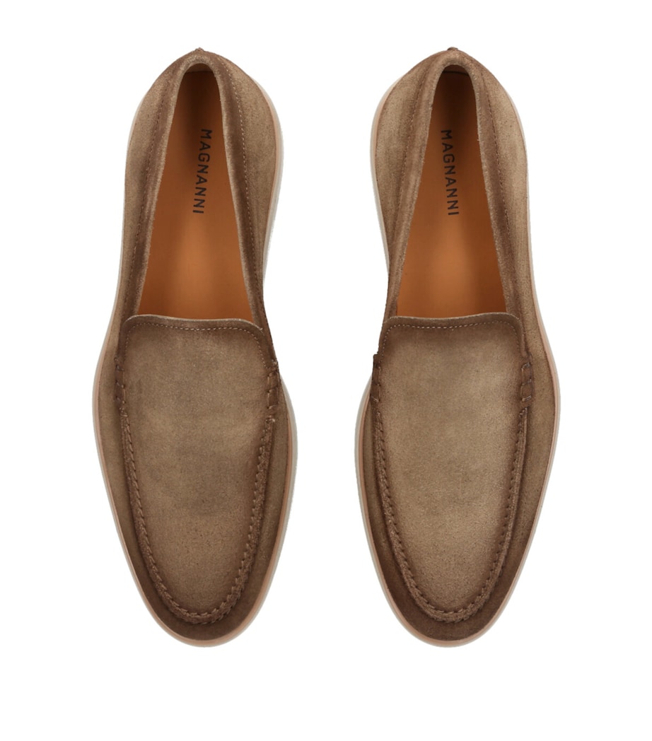 Suede Paraiso Loafers MID BROWN Image 4