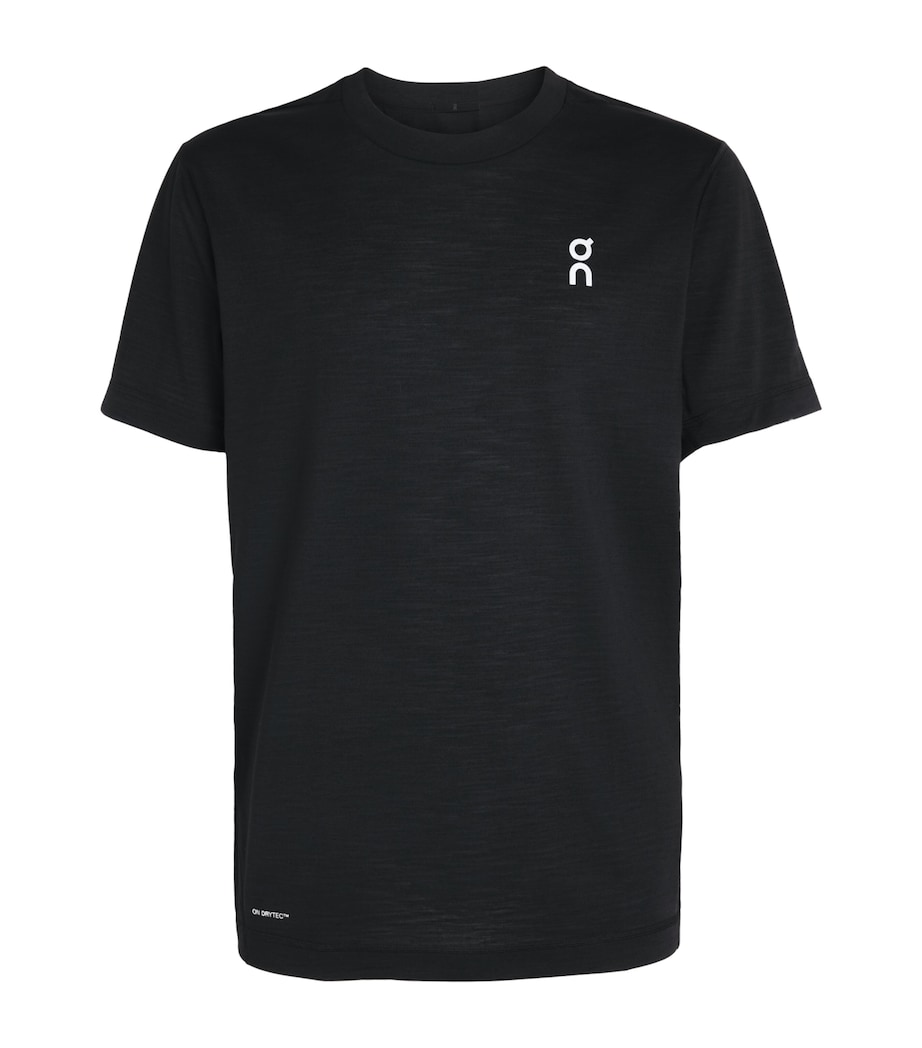 On Mens Train Graphic T-Shirt Black Image 1