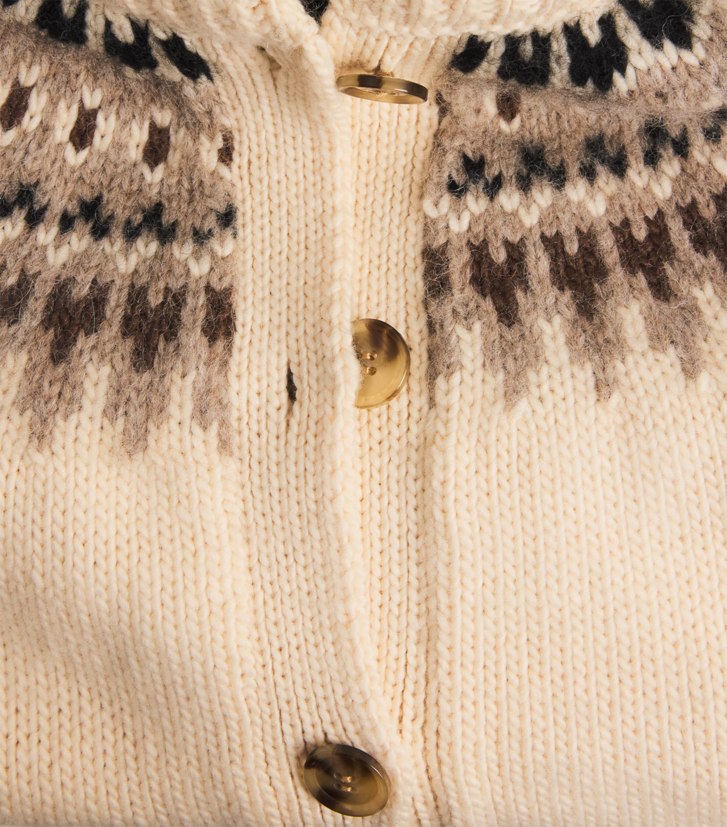 Wool-Blend Clarke Cardigan OTML OLYMPIA FR ISLE Image 5