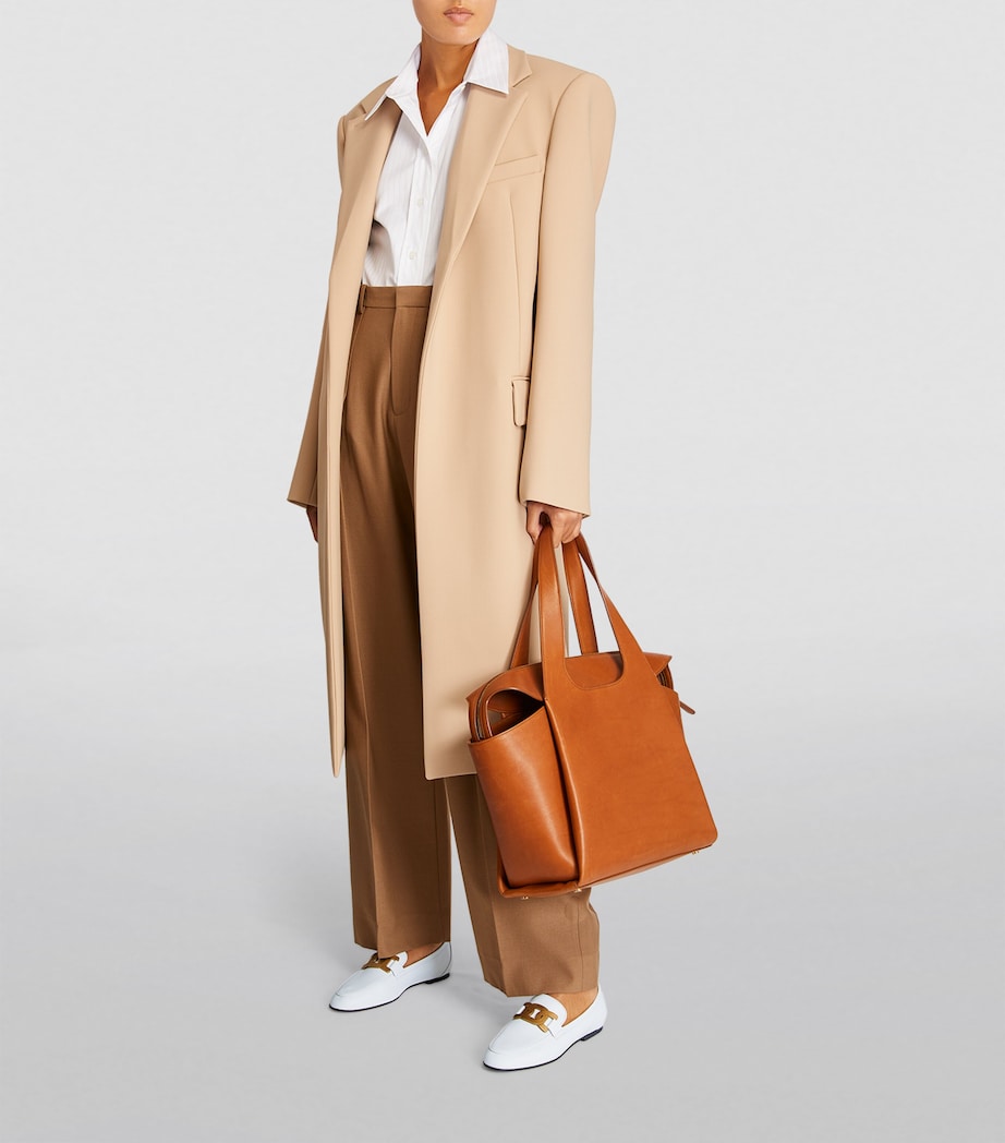 Leather Loafers WHITE Image 4