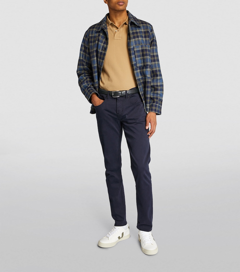 Leather Harness Dress Belt BLACK Image 5