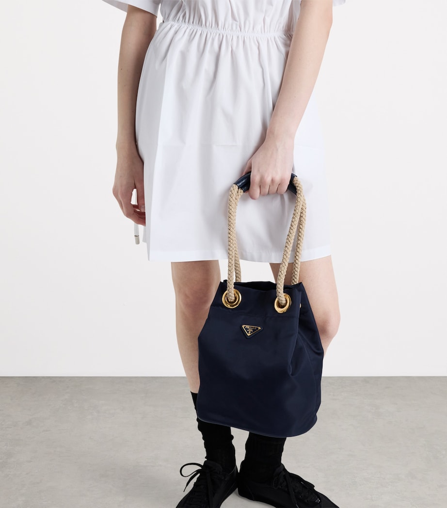 Cotton Poplin Mini Shirt Dress F0009 Image 4