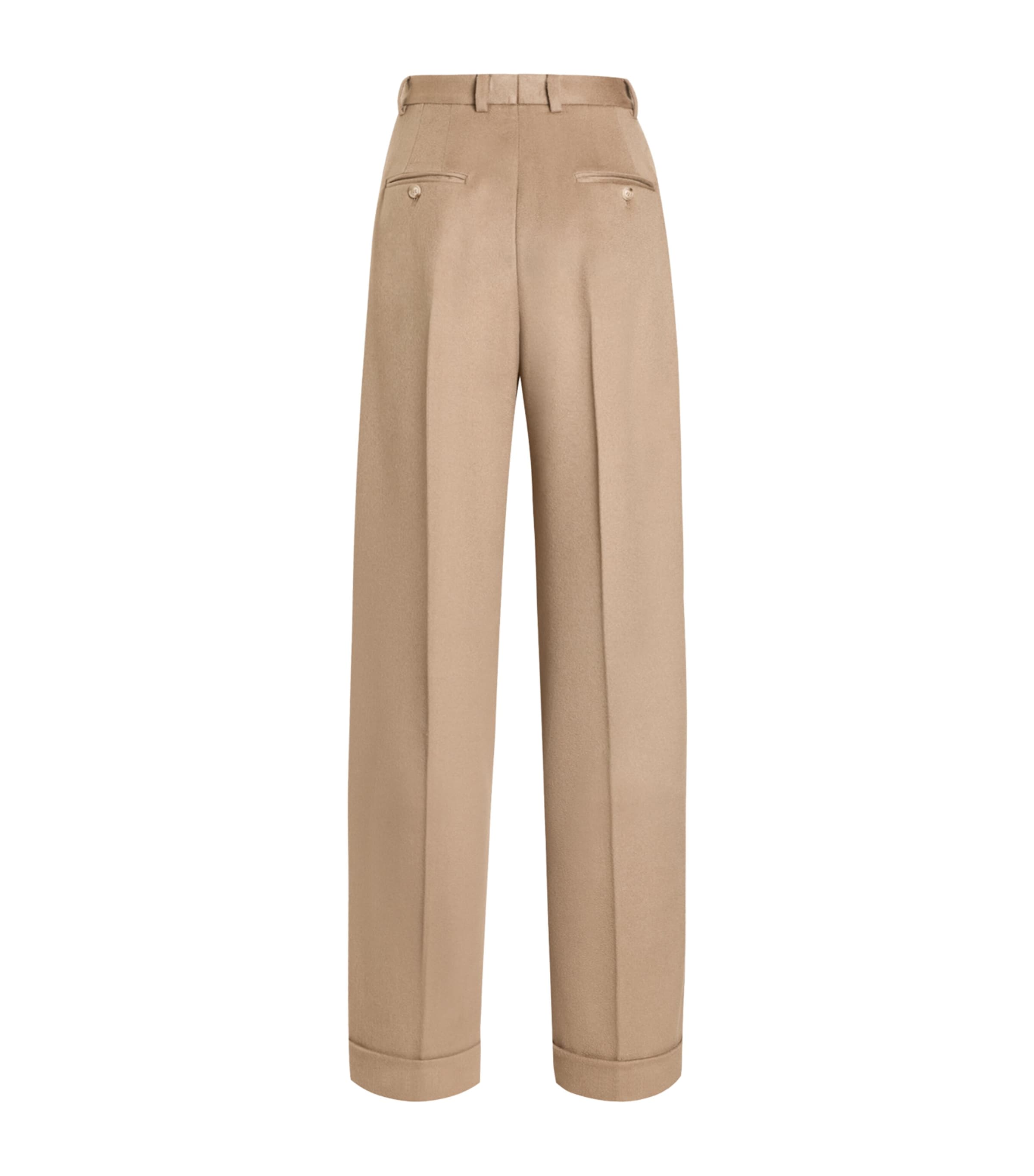 Dolce&Gabbana Womens Cashmere Tailored Trousers Toba Image 2