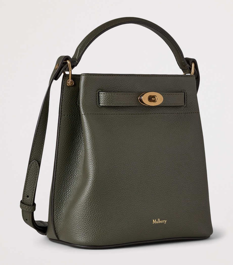 Leather Islington Bucket Bag JUNIPER GREEN Image 2
