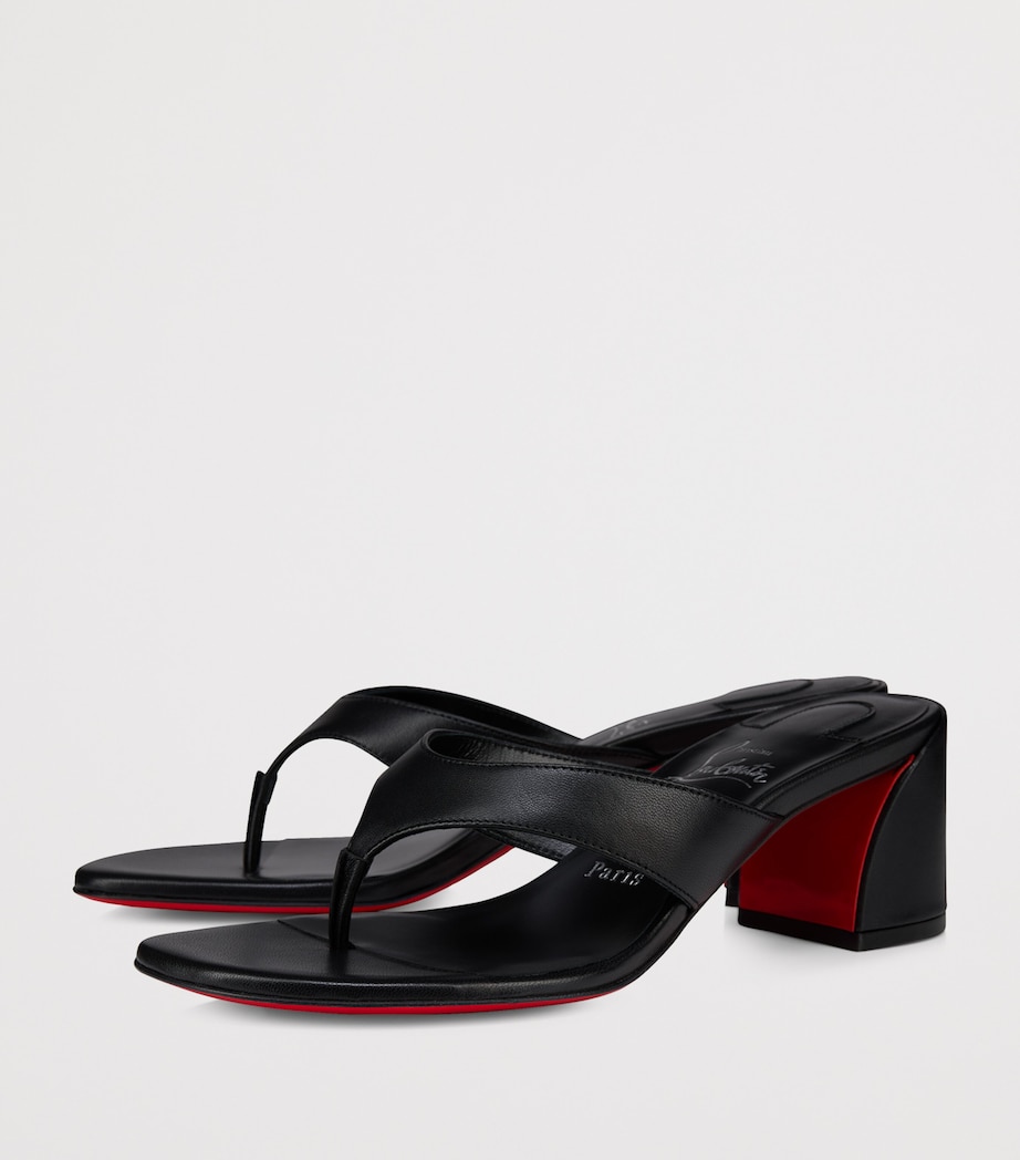 Janetonga Leather Heeled Sandals 55 B439 Image 2