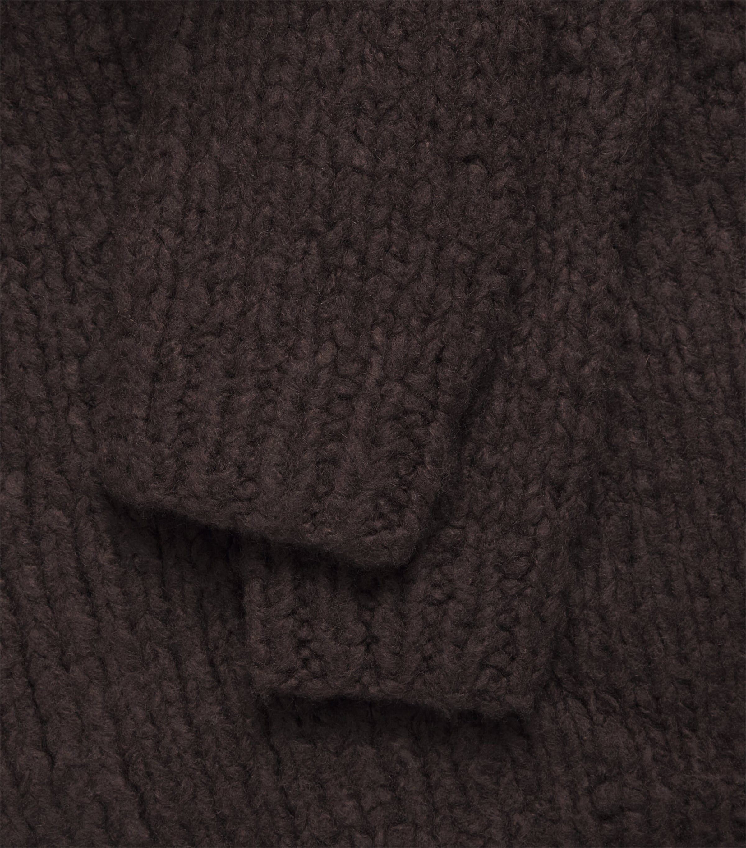 Gabriela Hearst Mens Cashmere Lawrence Sweater Chocolate Image 6